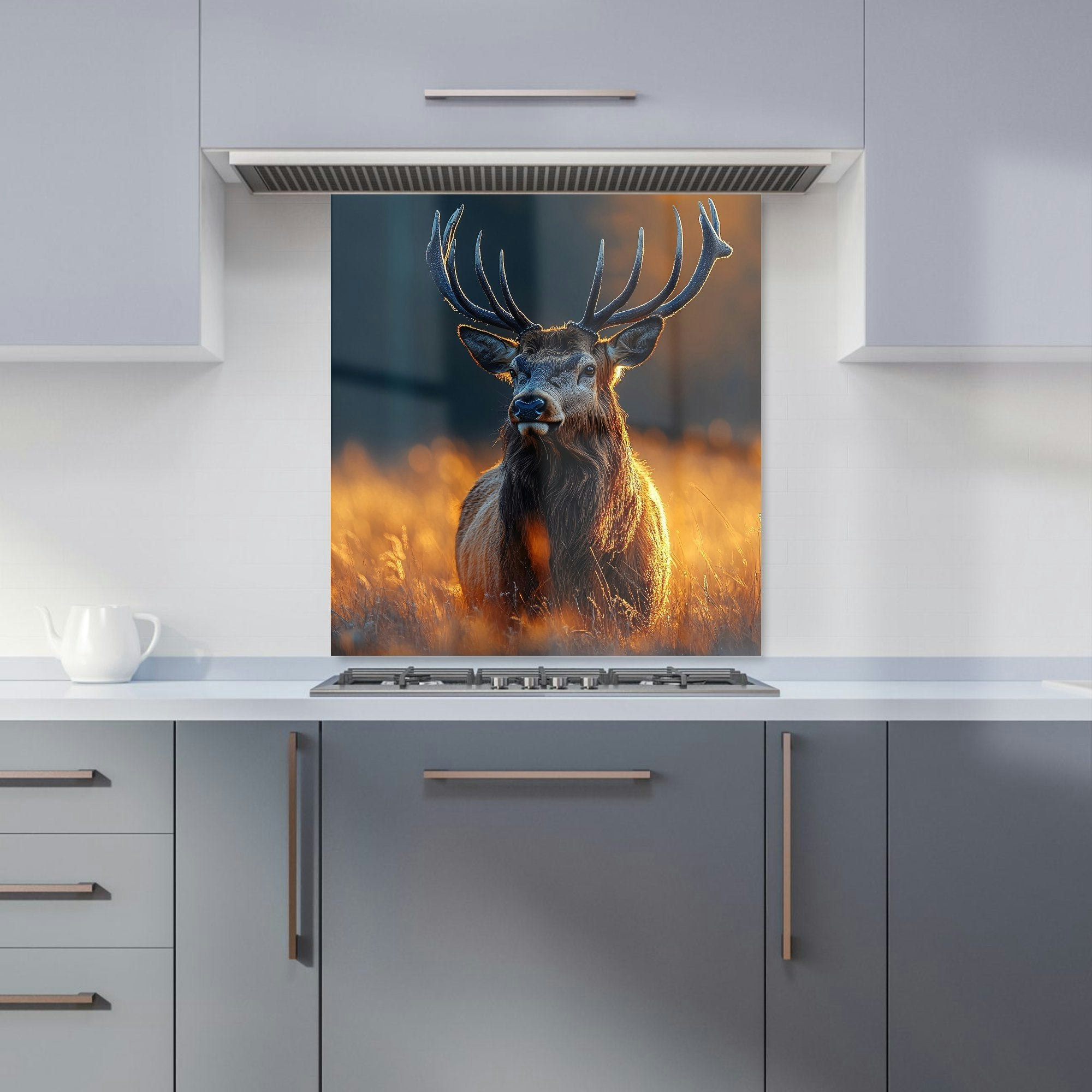 Warren Reed Stag Kitchen Splashback - W700mm X H750mm