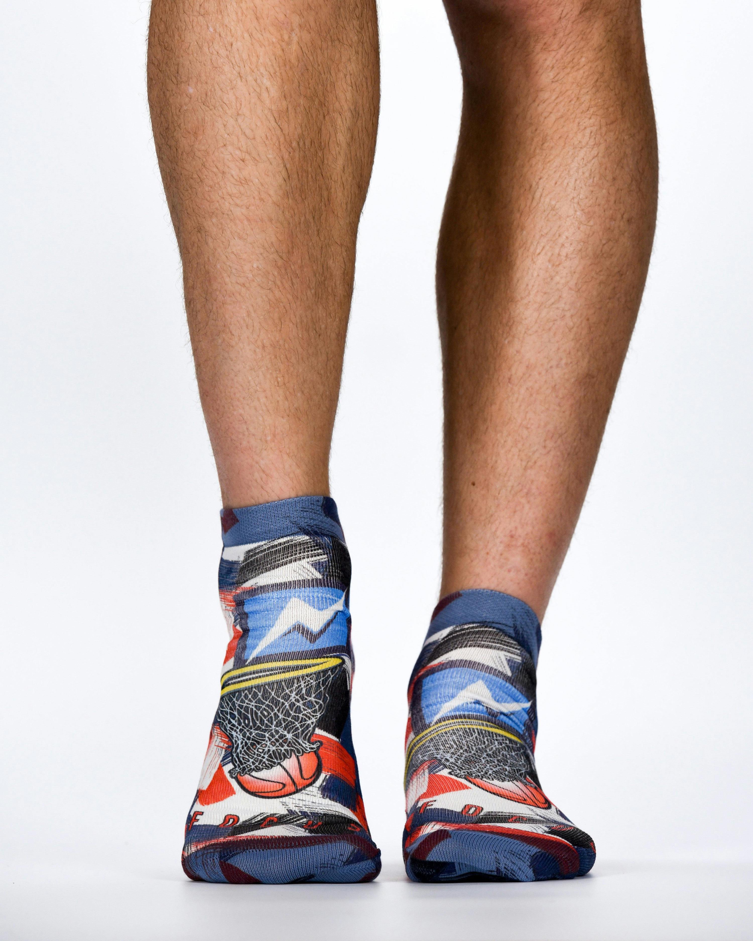 Jemsox Green Focus Wigglesteps Sneaker Socks | Minimalist Style & All-Day Ease