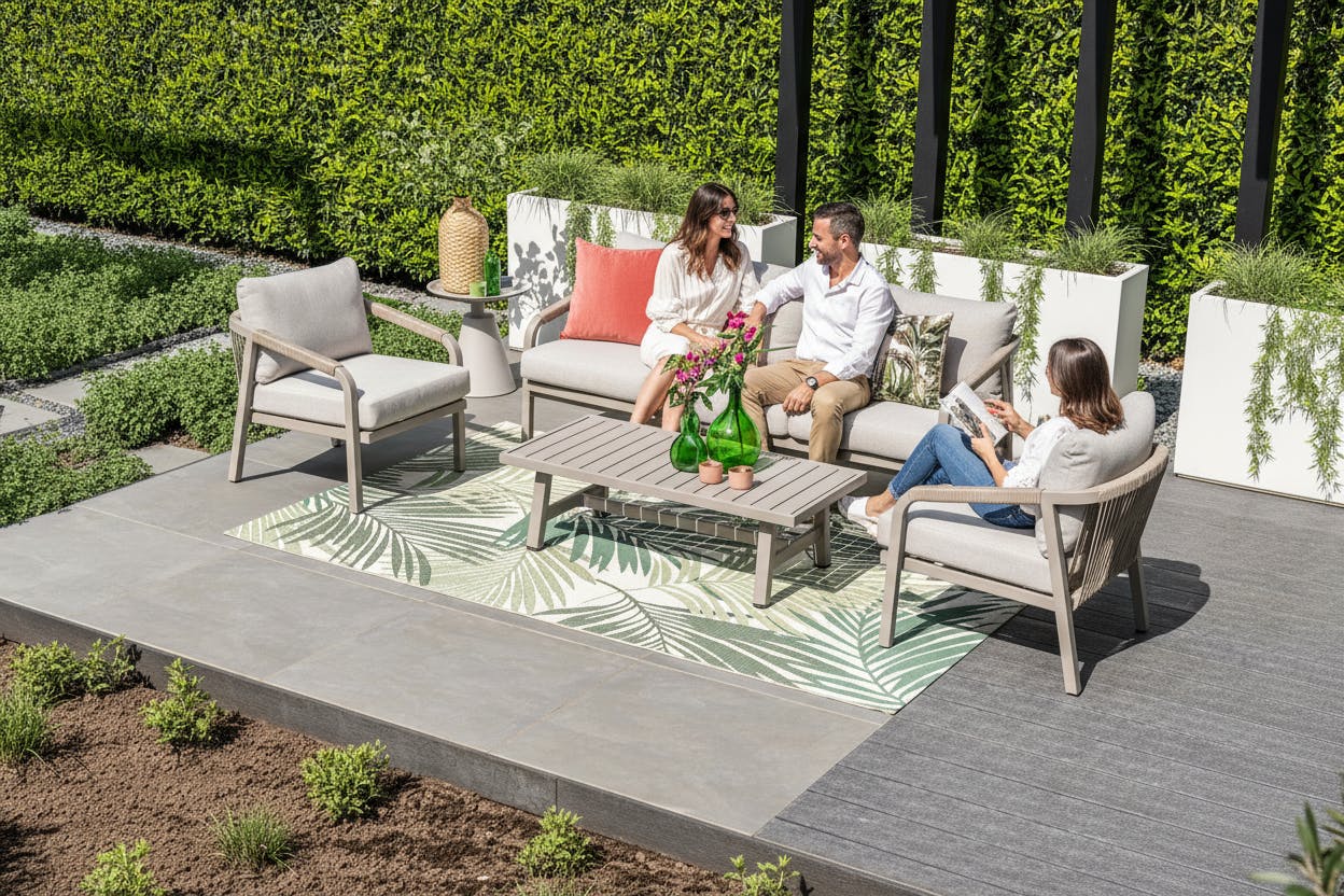 Garden Impressions Monti - Lounge Suite With Coffee Table