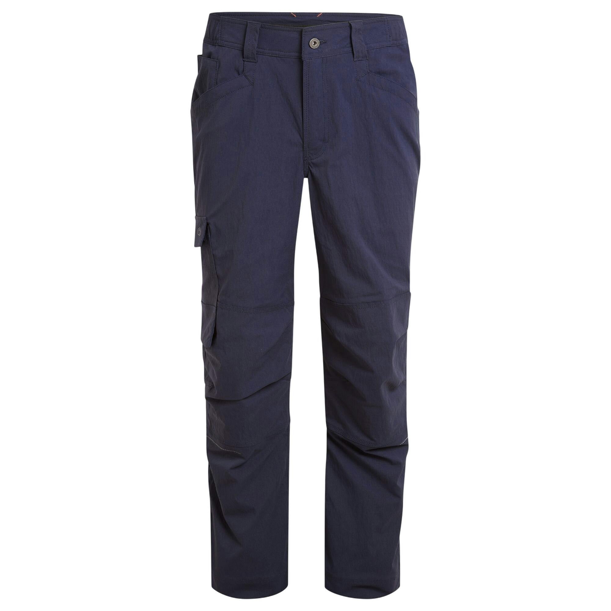 Craghoppers Men's Dark Bedale Stretch Cargo Trousers - Navy - 42R - Navy - 100% Mixed