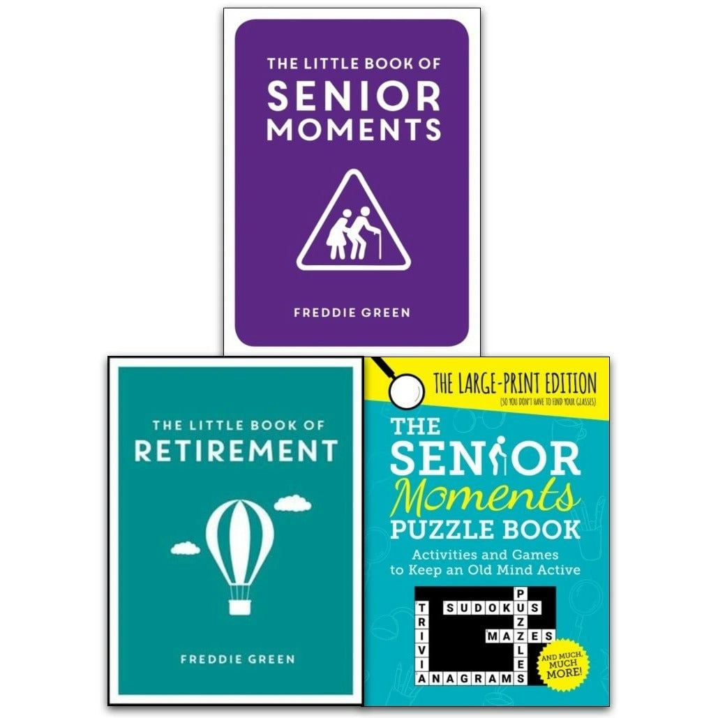 Summersdale Publishers Light The Little Book Of Senior Moments, The Little Book Of Retirement, The Senior Moments Puzzle