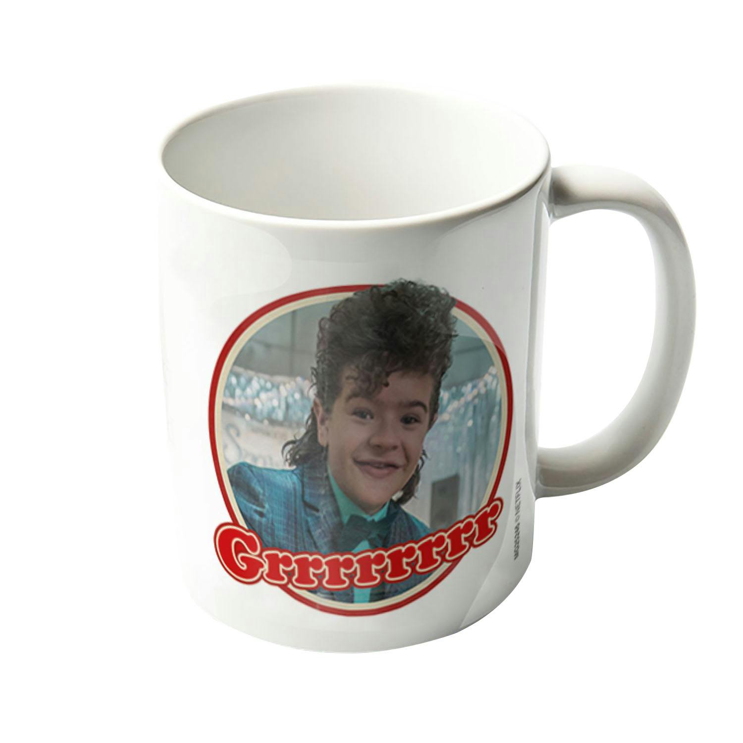 Stranger Things White/Blue/Red Grrrrrrr Mug - One Size