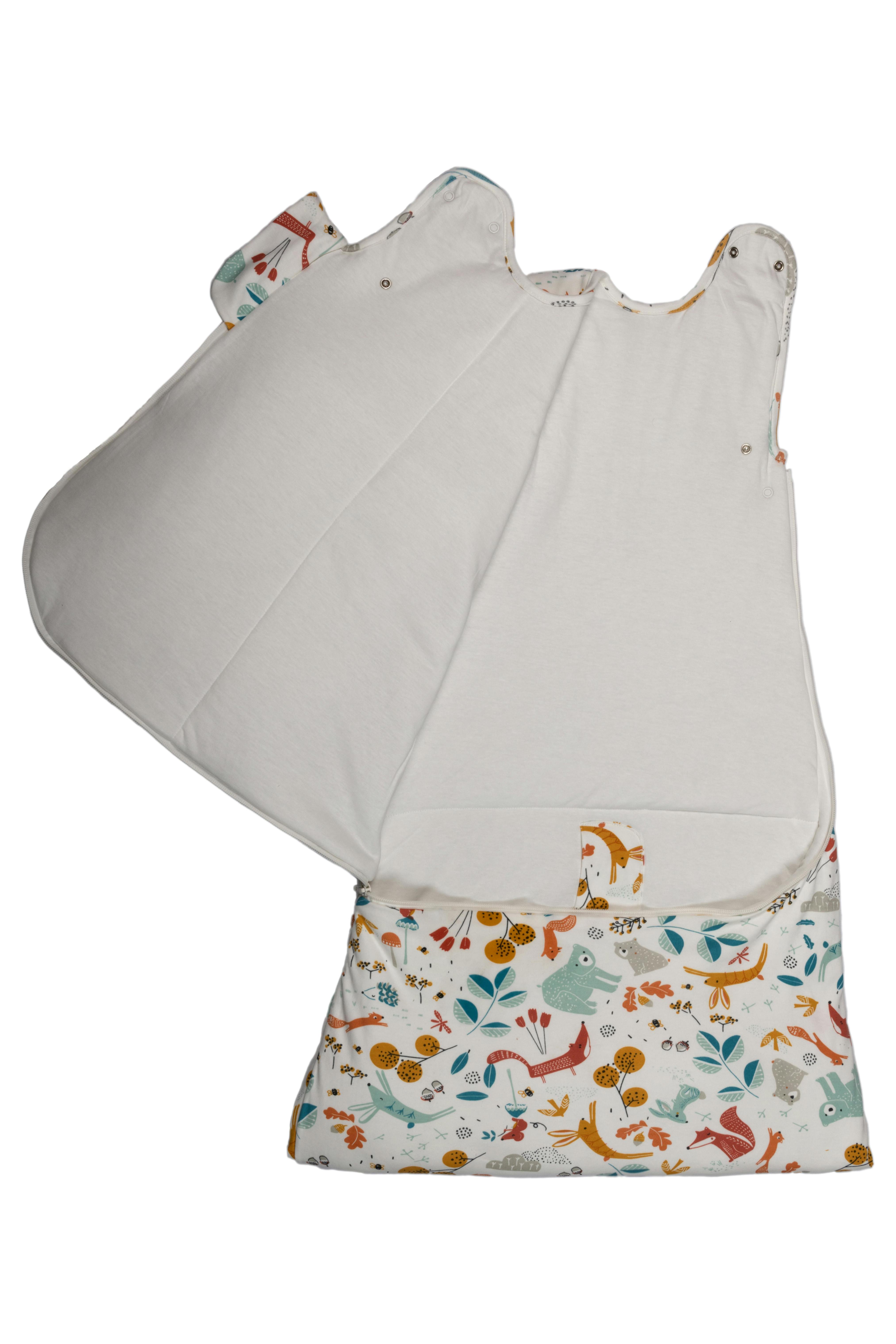 Rackhams Folktails Organic Baby Sleep Bag 0-3M - 1 Tog