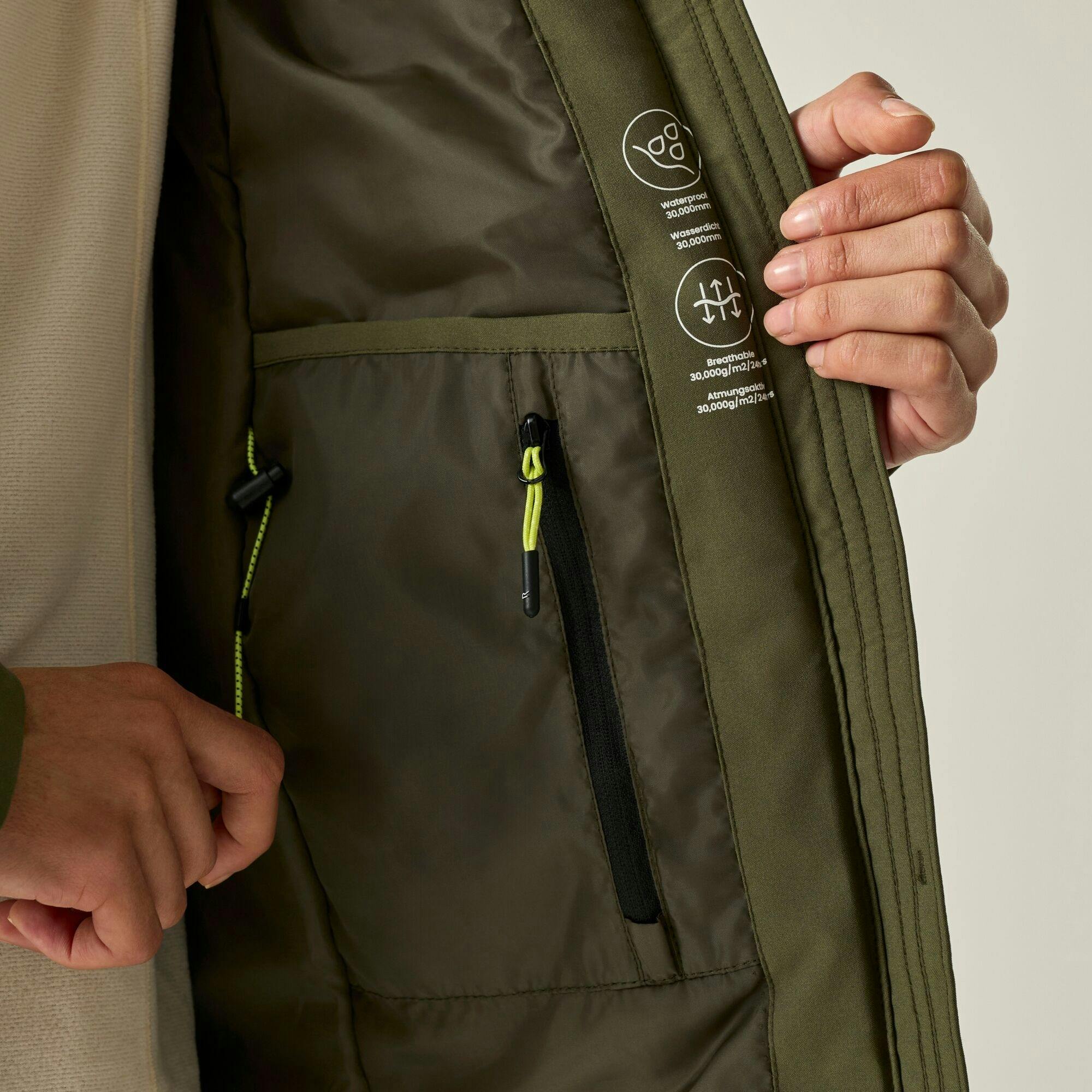 Regatta Women's / Taline Insulated Waterproof Jacket - Olive Night - 20 Uk - Olive Night - 100% Recycled Polyester