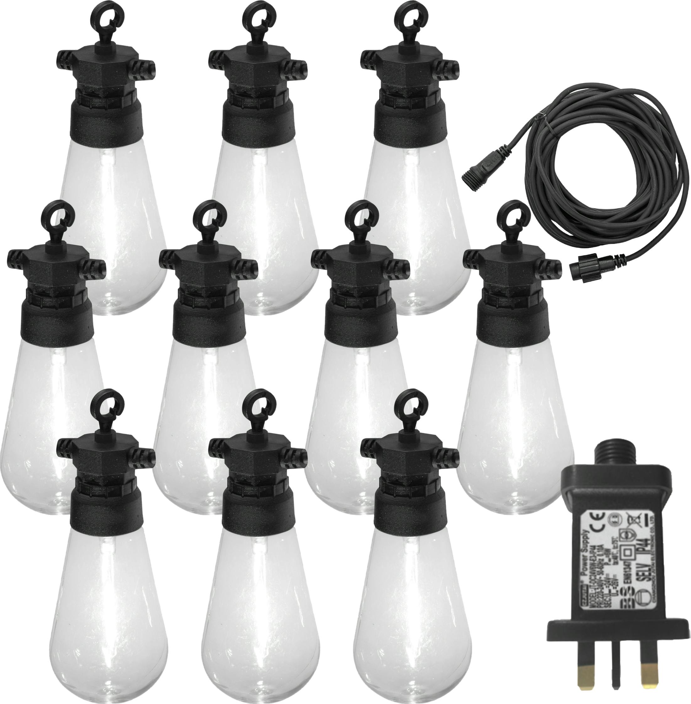 B&Q -  230V Eden Wall Light Stainless Steel - Image 3