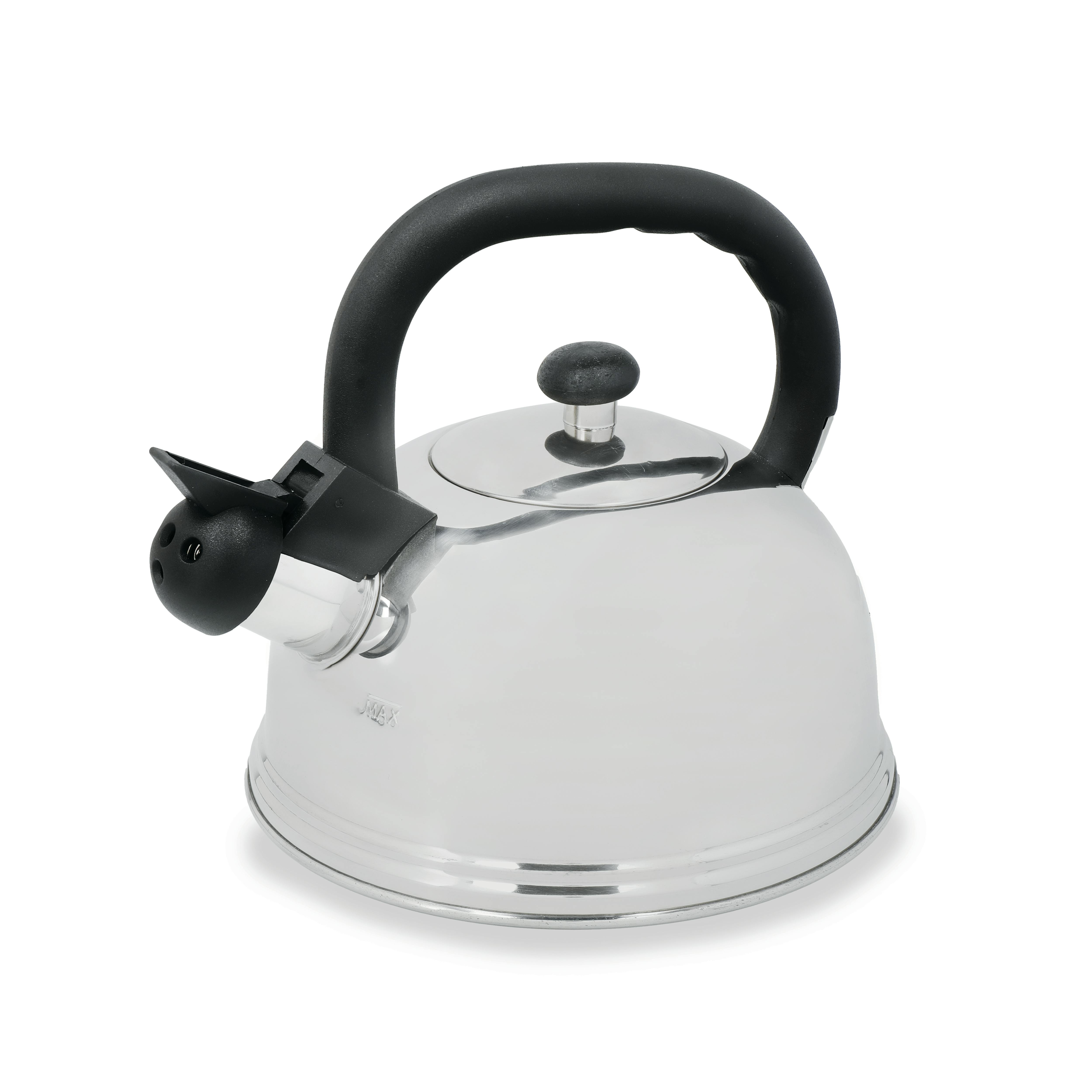 Rackhams Silver Stovetop Induction Kettle - Stainless Steel - Kettle