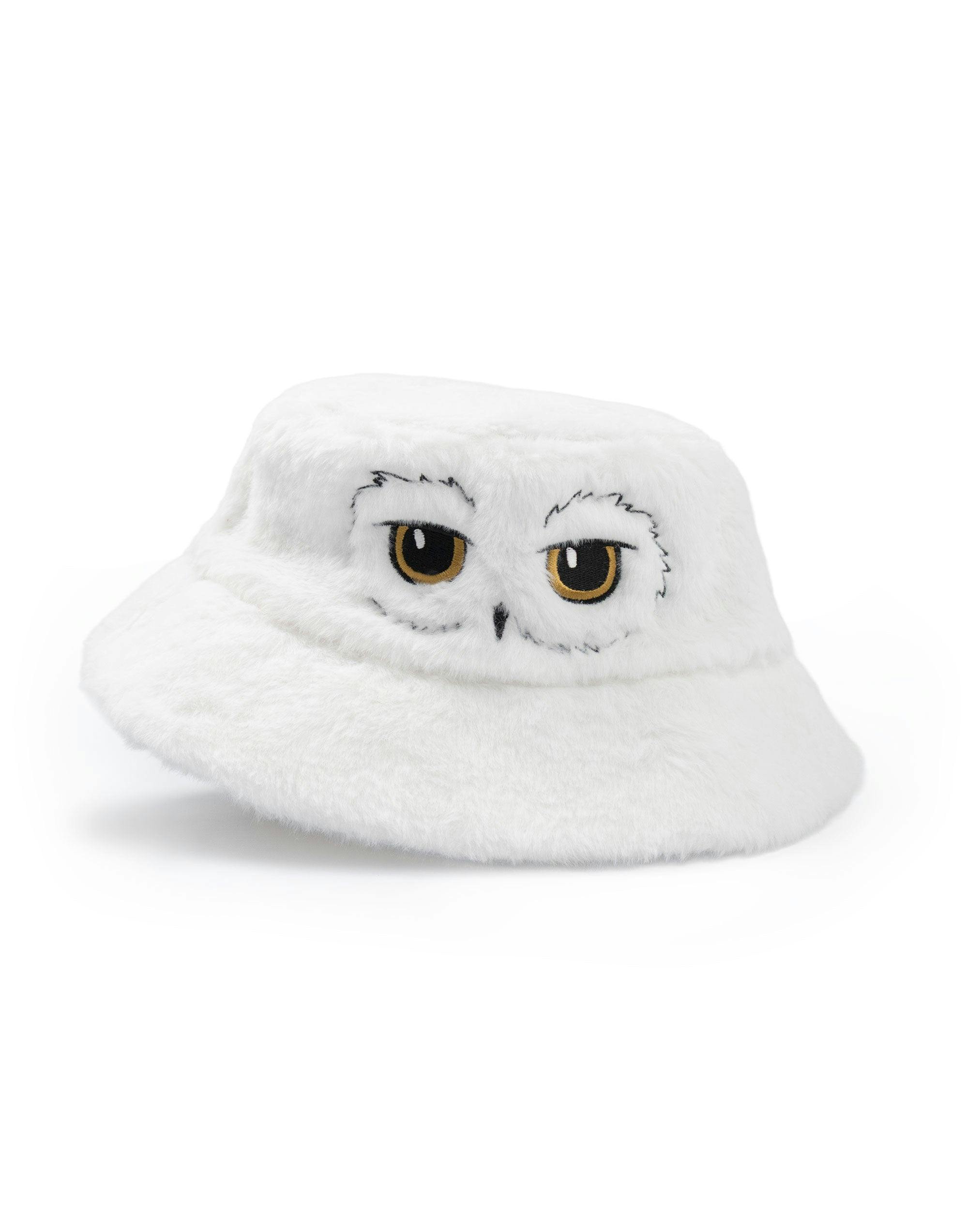 Vanilla Underground Unisex White Harry Potter Hedwig Bucket Hat (One Size)