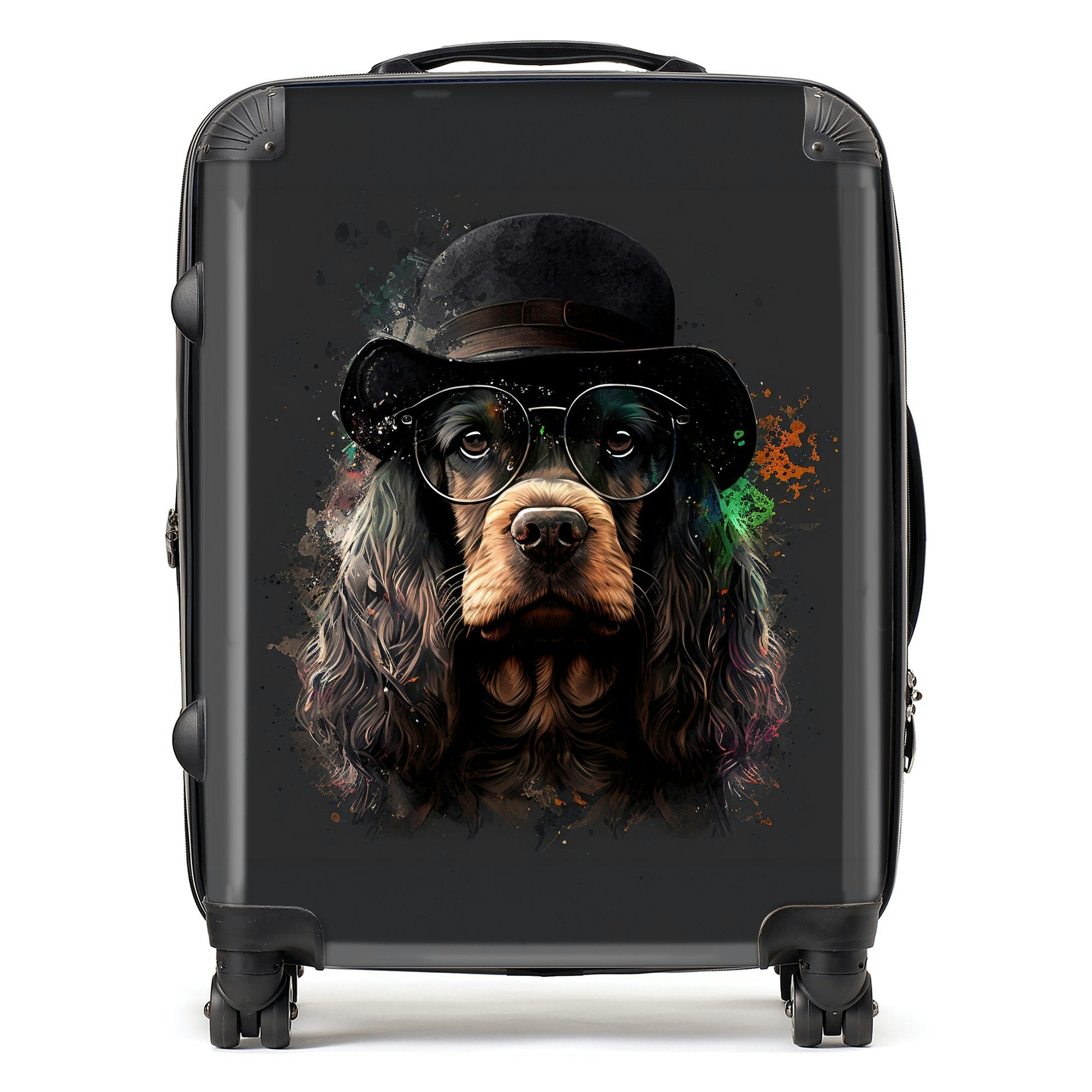 Warren Reed English Cocker Spaniel Splashart Suitcase - Large