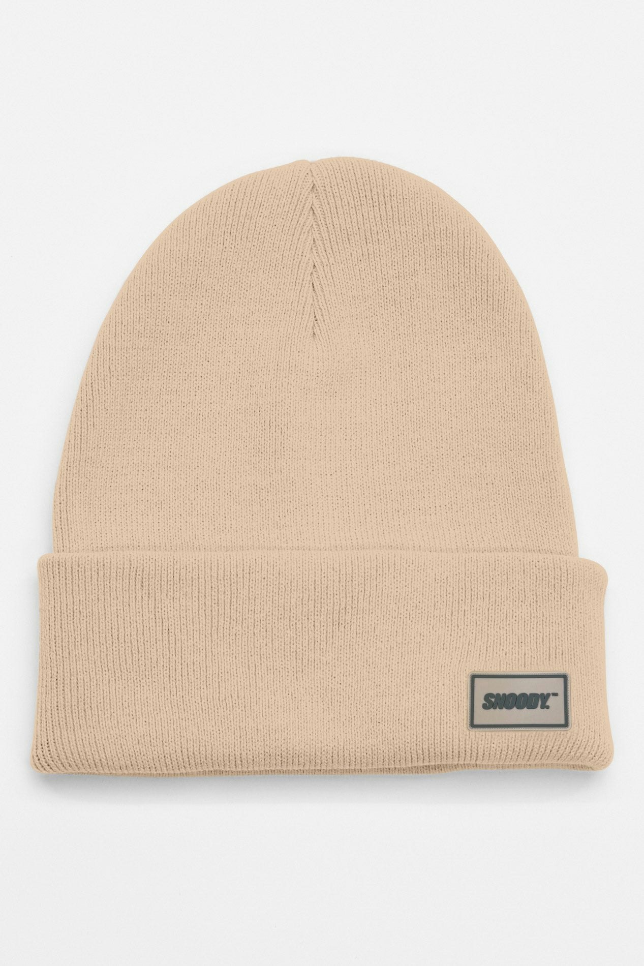 Snoody Unisex Beige Adult Snoody™ Beanie Hat - Camel - One Size