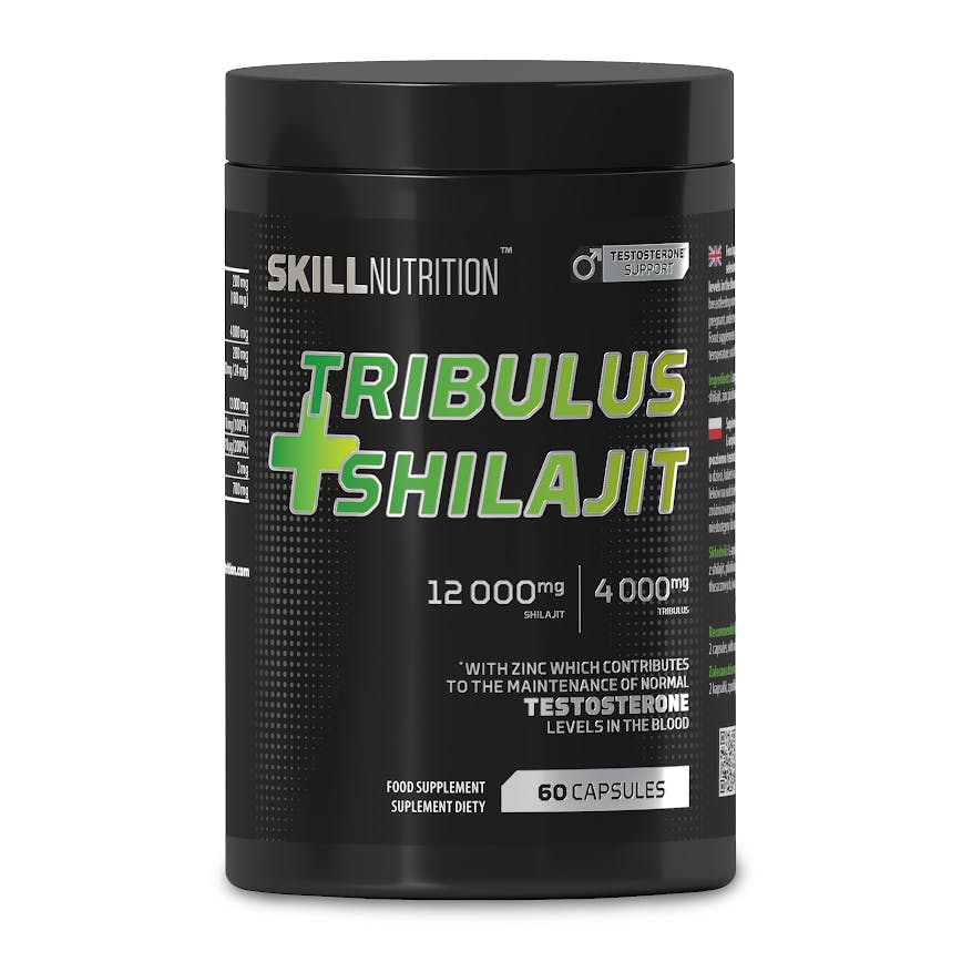 {Aisle K} Skill Nutrition | Tribulus + Shilajit | 1 x 60 vegan caps - Image 5