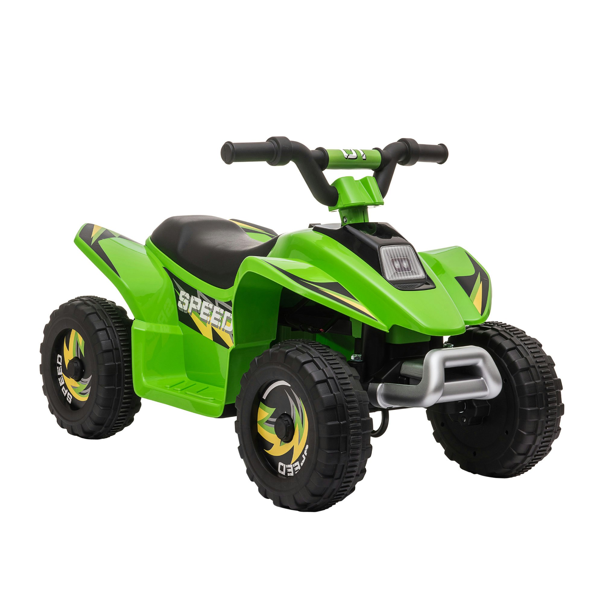 Homcom Green 6V Kids Electric Ride On Car For 18-36 Months Toddlers Size 6