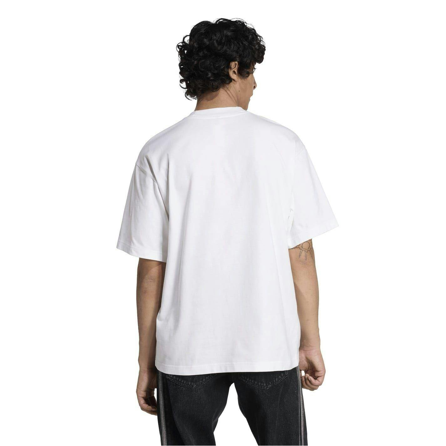 Adidas Men's White Originals Real Madrid Cf T-Shirt - S
