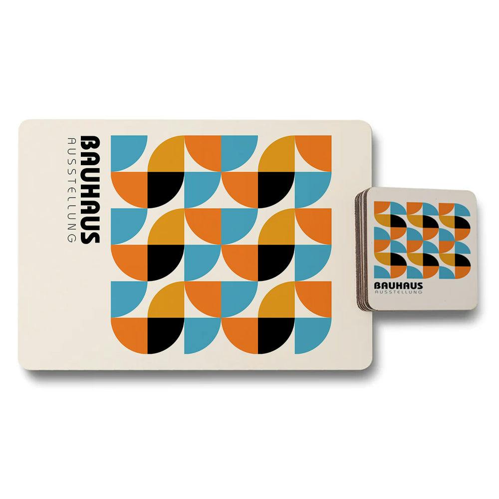 Rackhams Set Of 12 Placemats And Coasters With High End Print Technology And Wood Bottom