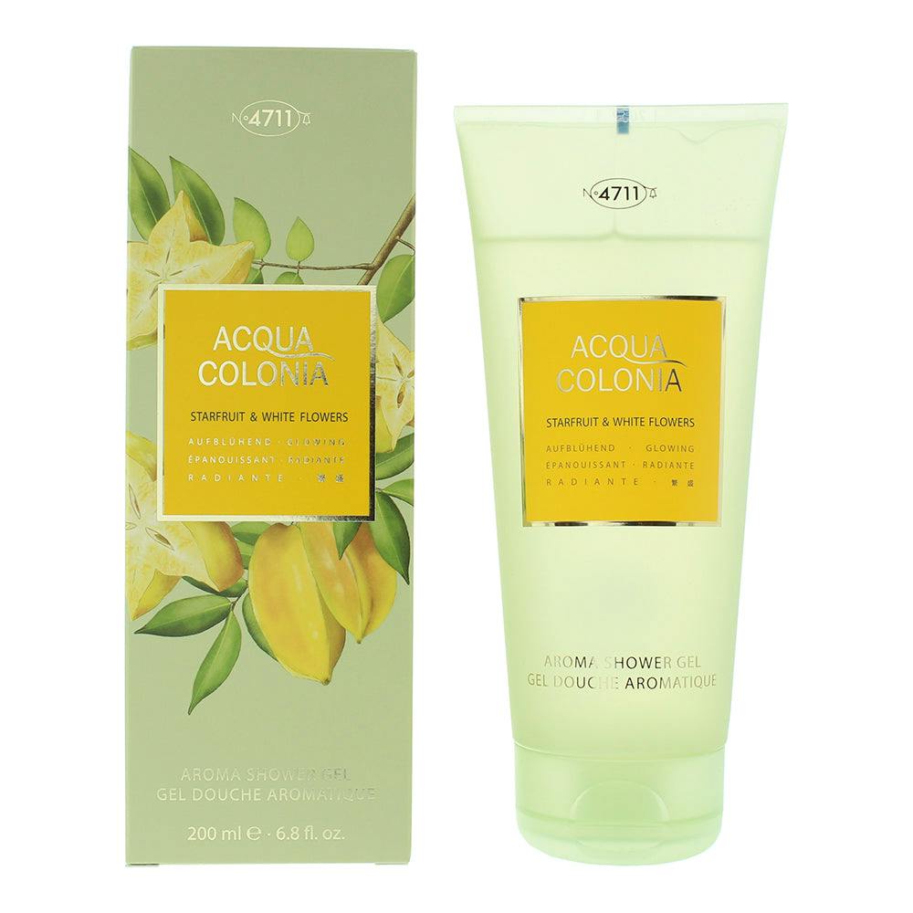 4711 White Acqua Colonia Starfruit Flowers Shower Gel 200Ml
