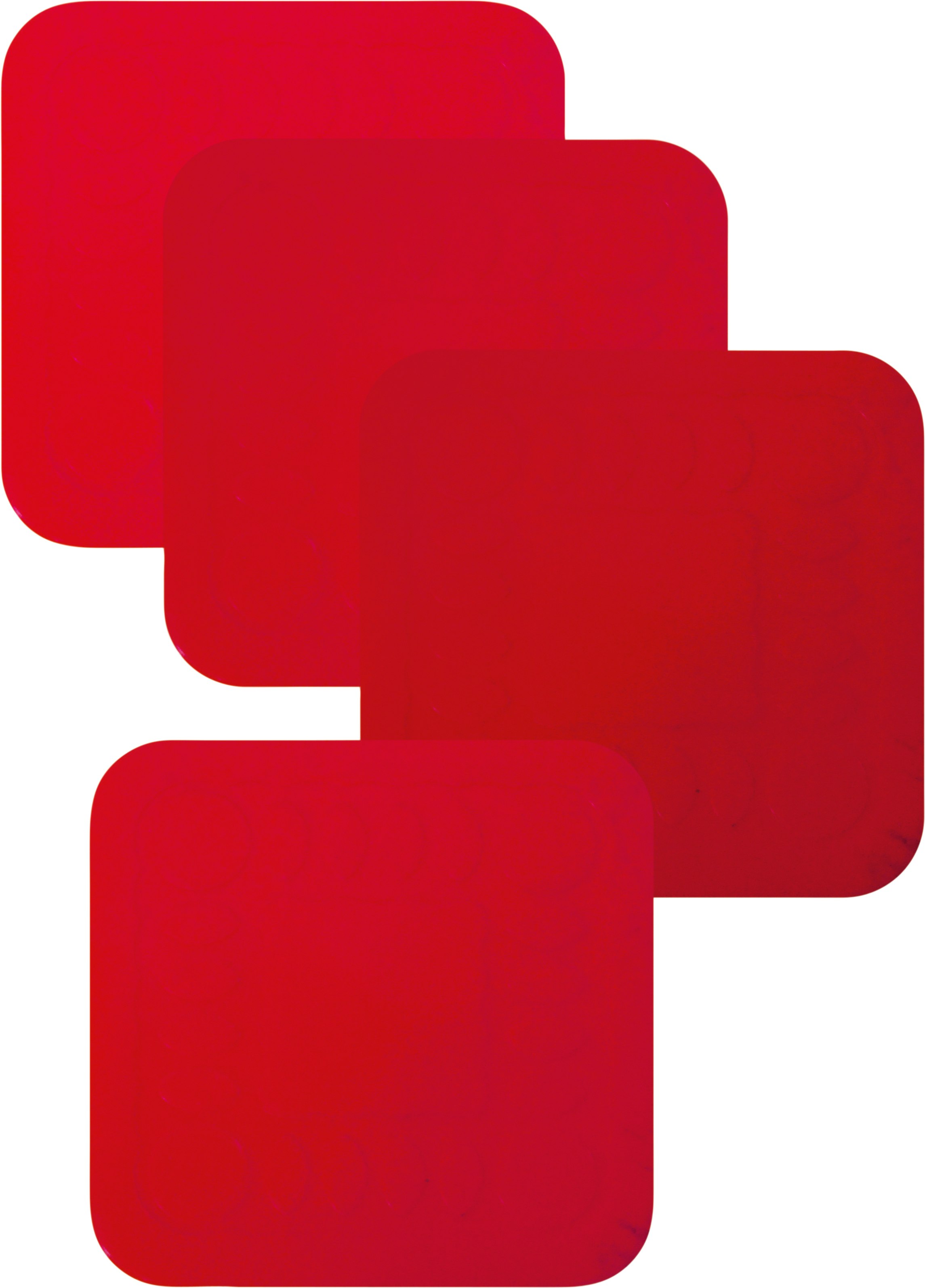 Aidapt Red 14Cm Square Coasters