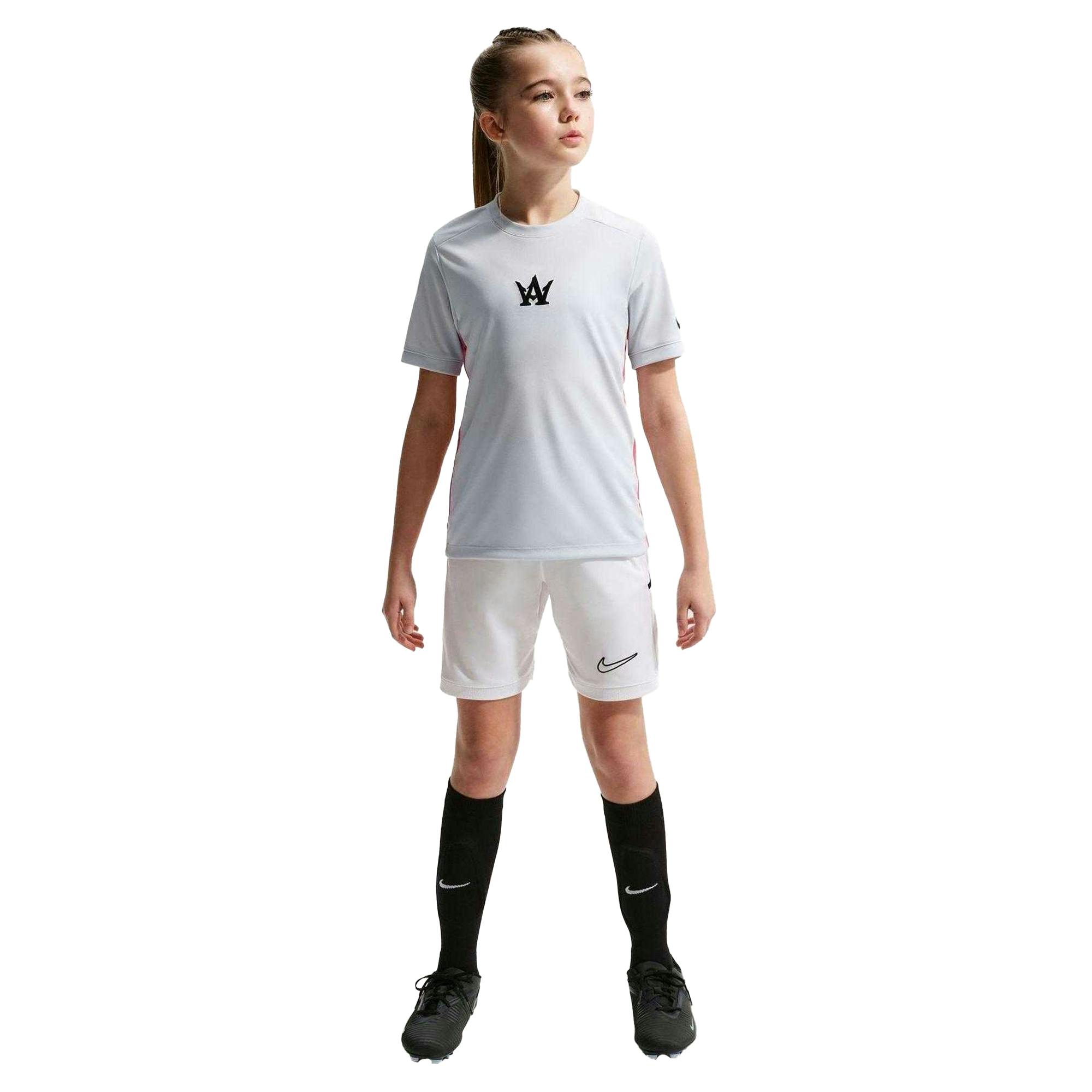Nike Childrens/Kids Alexiap Logo Performance T-Shirt - Platinum - 11-12 Years - Platinum - 100% Polyester