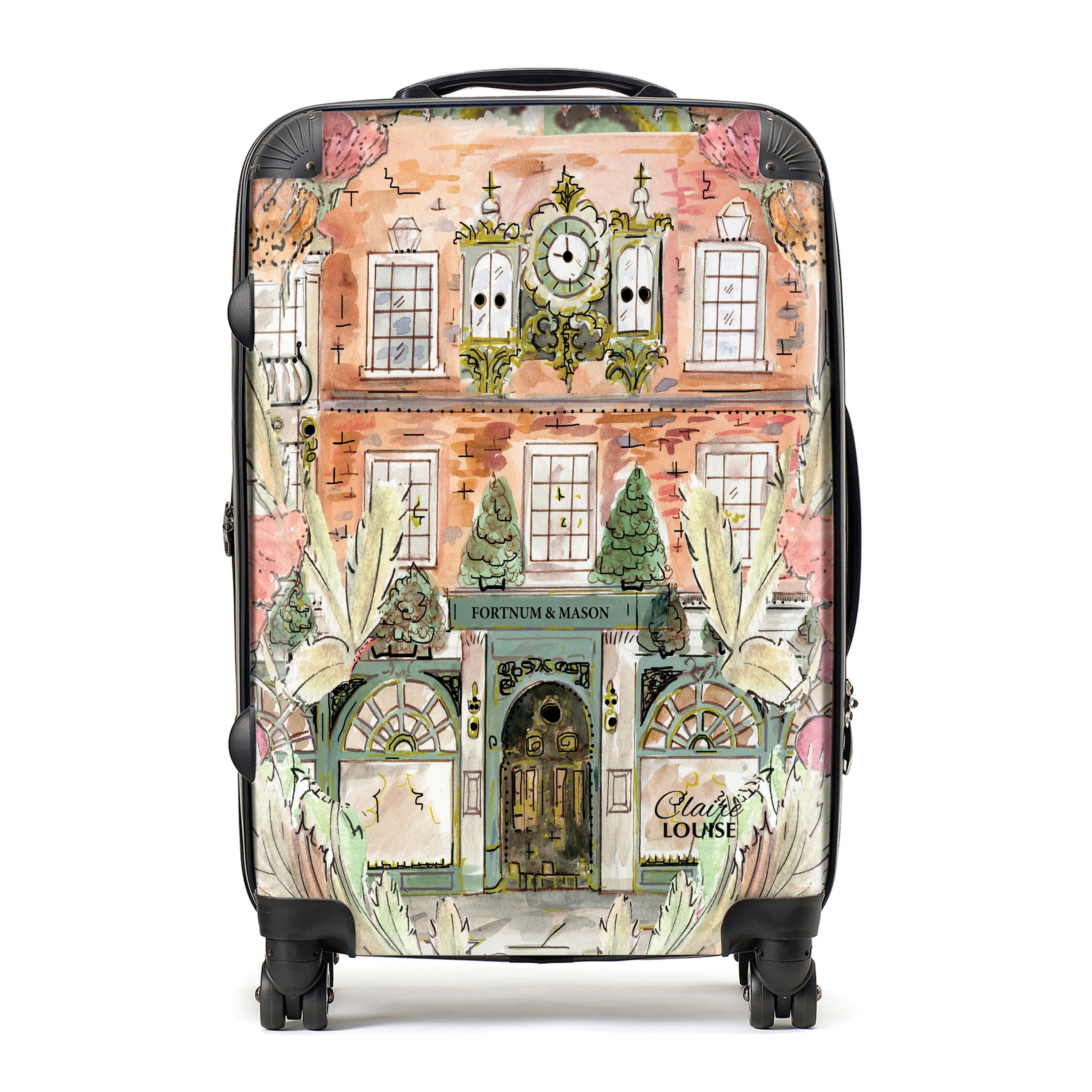 Claire Louise Fortnums In Full Bloom Suitcase - Medium