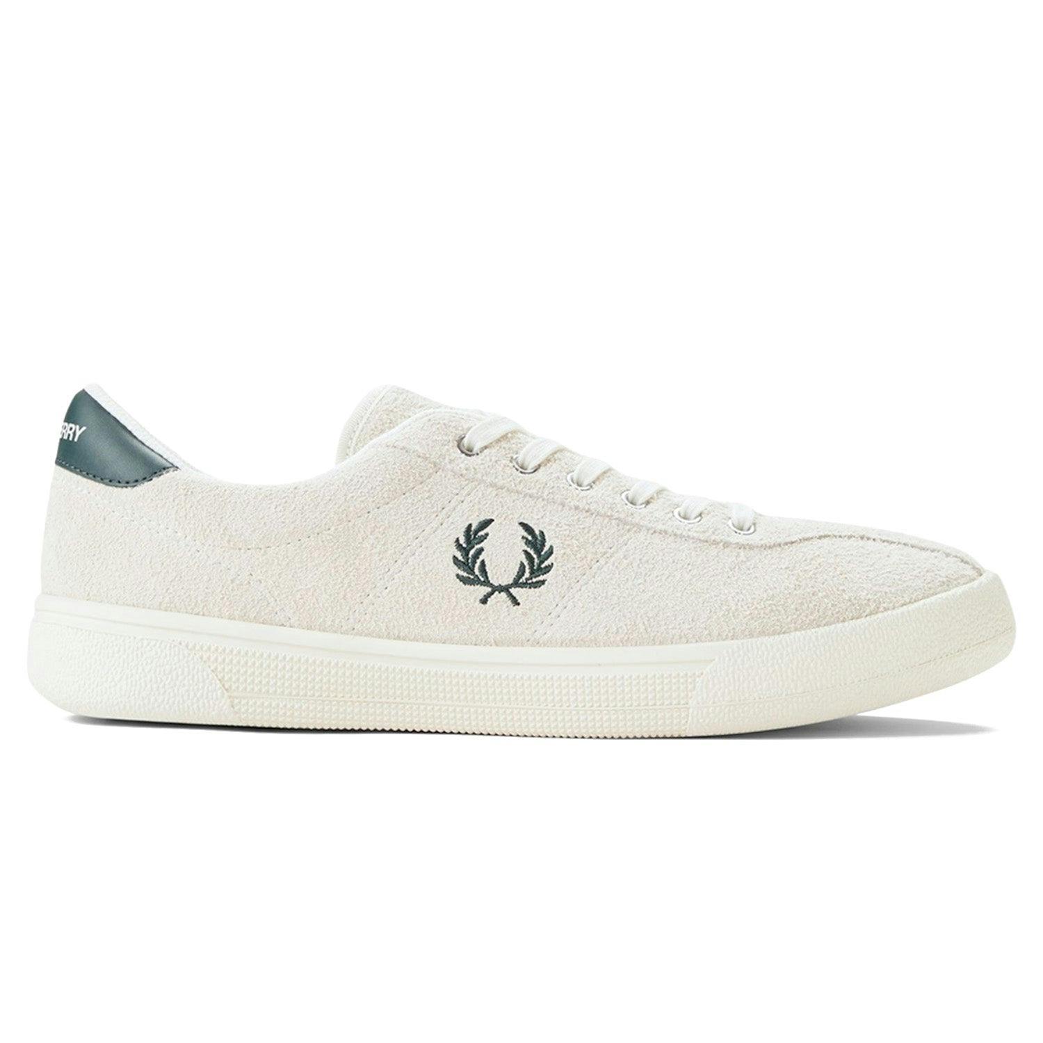 Fred Perry Suede Tennis Shoe - Ecru - Uk 7