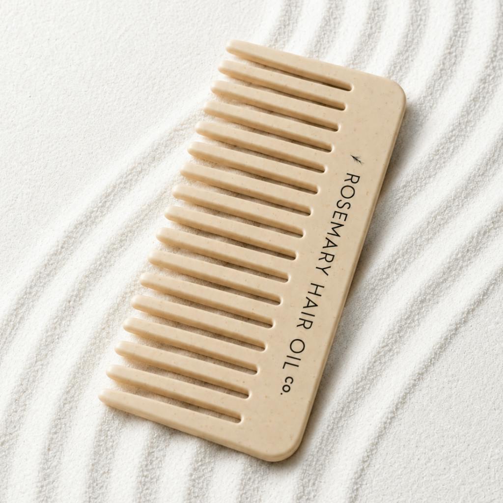 Rosemary Hair Oil Co. Scalp Soothe Essential Flat Comb