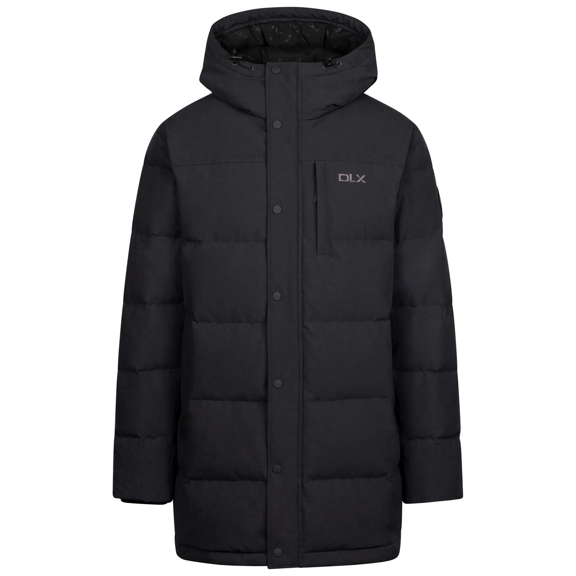 Trespass Men's Dark/Grey Griffin Dlx Down Jacket - Xs - 55% Cotton/45% Polyester