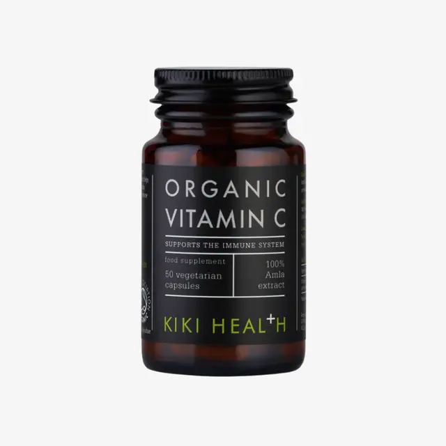 Kiki Health Organic Vitamin C - 50 Vegicaps