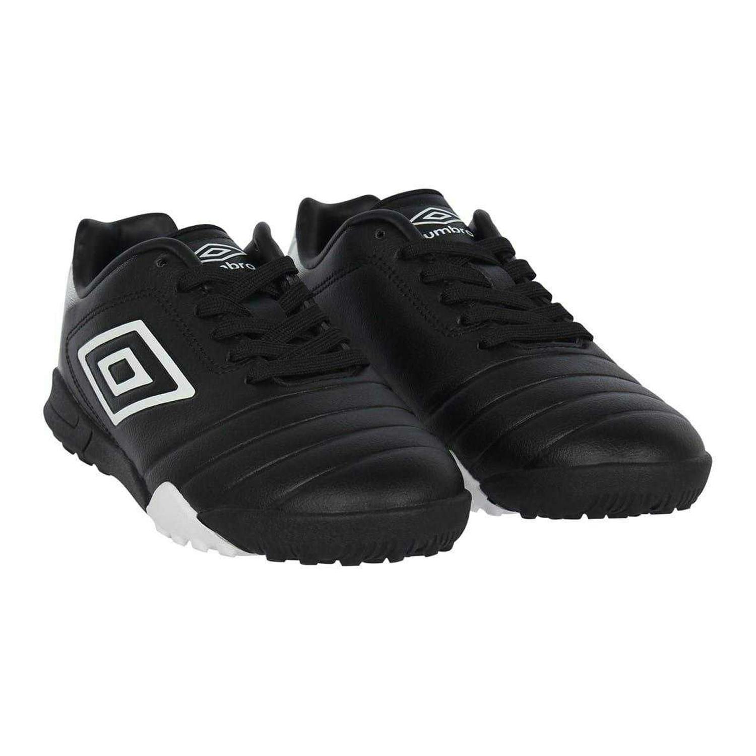 Umbro Black/White Kids Calcio Flat Astro Turf Trainers - 13 Uk Child - 100% Mixed
