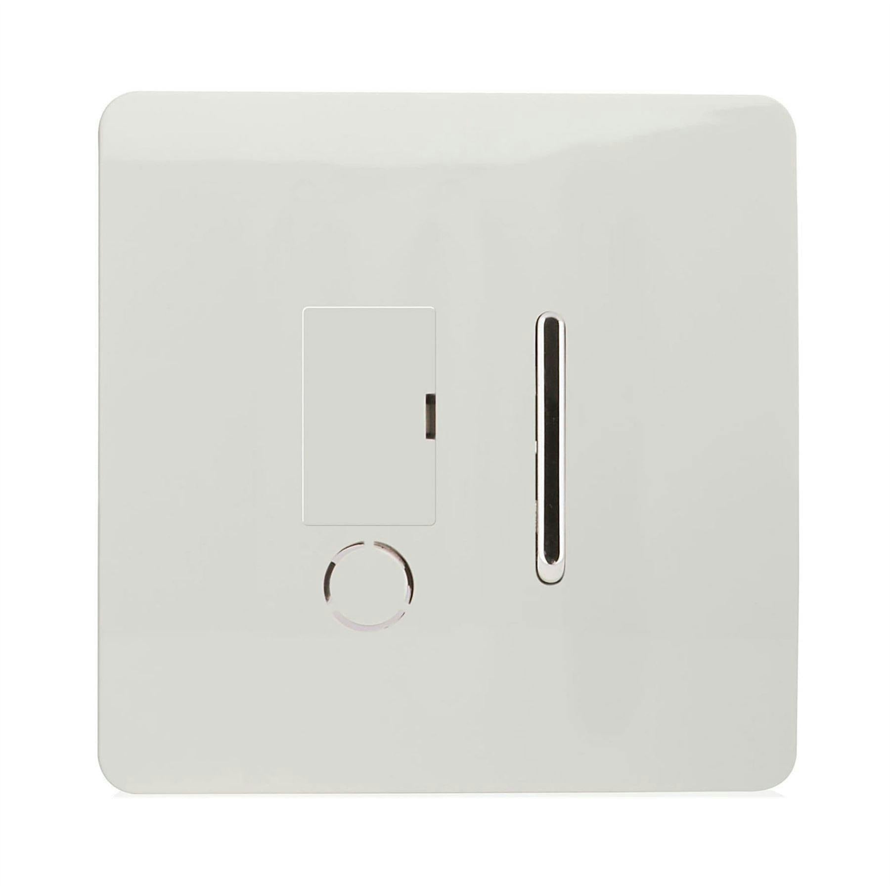 Trendi Switch 13Amp Ice White Fused Spur With Flex Outlet - Image 6