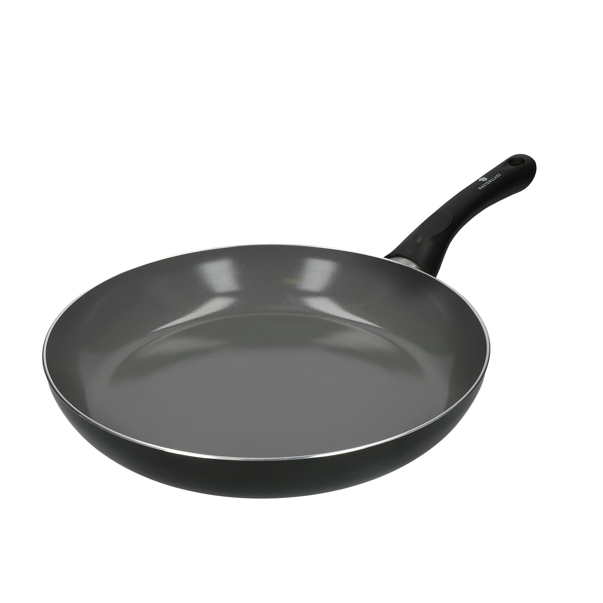 Rackhams Grey Can-To-Pan 30Cm Ceramic Non-Stick Frying Pan, Recycled Aluminium - Aluminium - Frying Pan