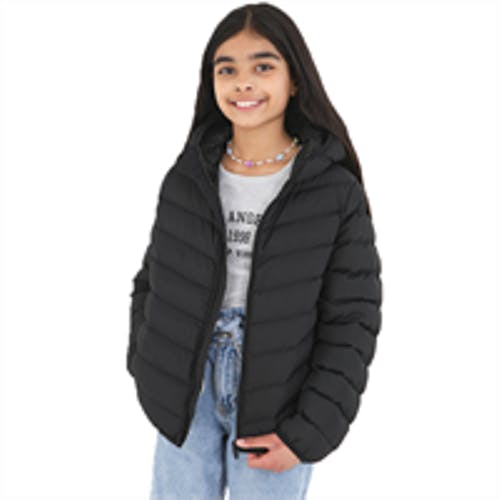 Coolandnew Girls Black Brave Soul Grant Padded Jacket - 7-8 Years