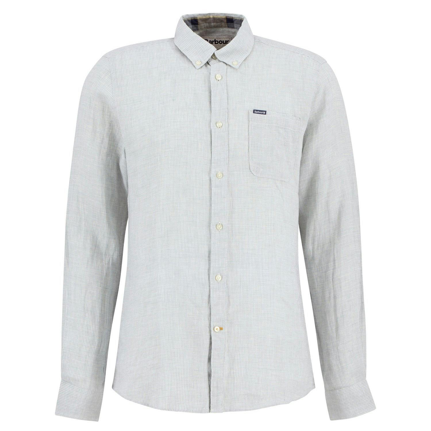 Barbour Linton Tailored Shirt - Slate - XX-Large