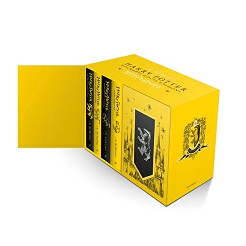 Various Publishers Harry Potter Hufflepuff House Editions Hardback Box Set: J.k. Rowling - Hardback Box Set