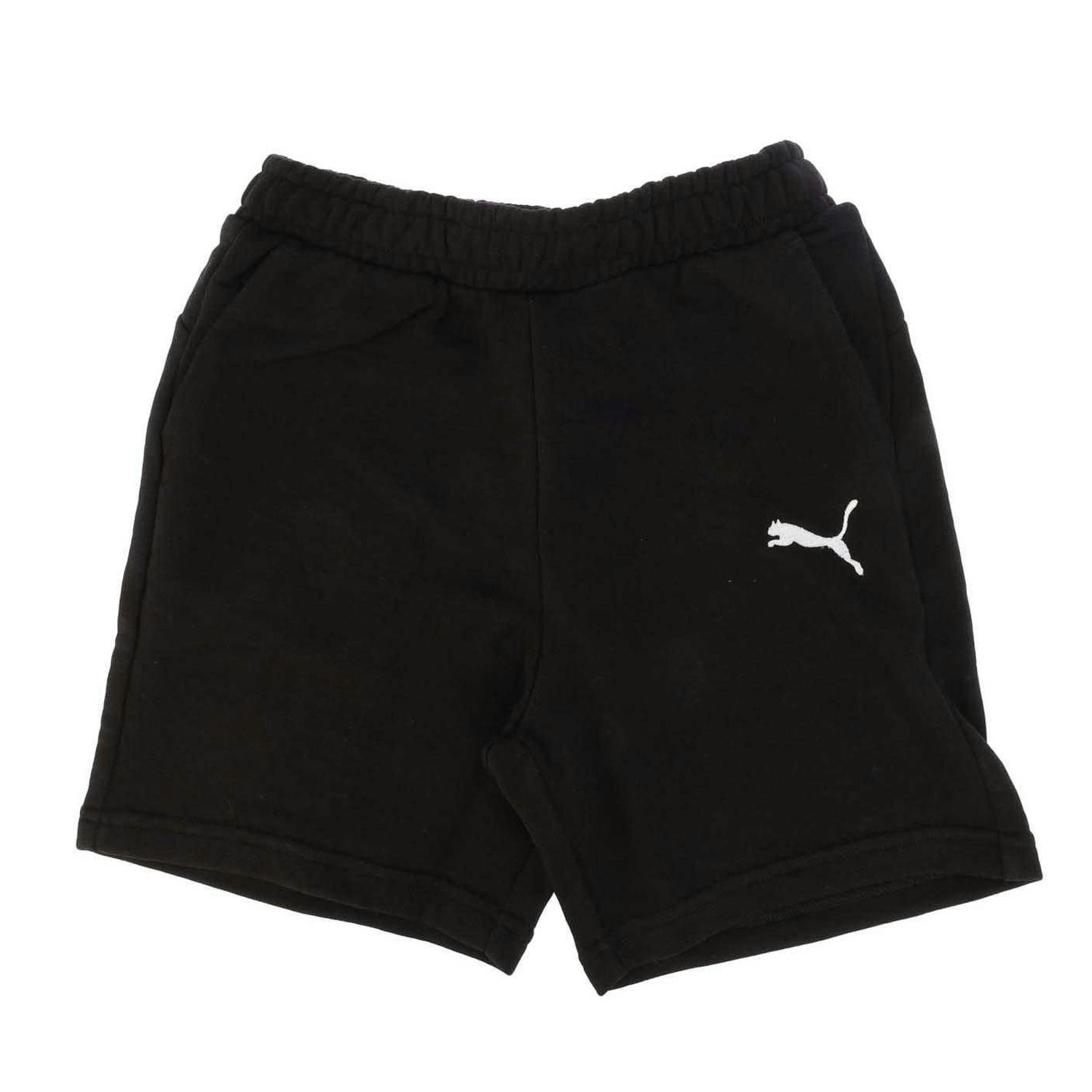 Puma Black Childrens/Kids Teamgoal 23 Shorts - 9-10 Years - 68% Cotton/32% Polyester