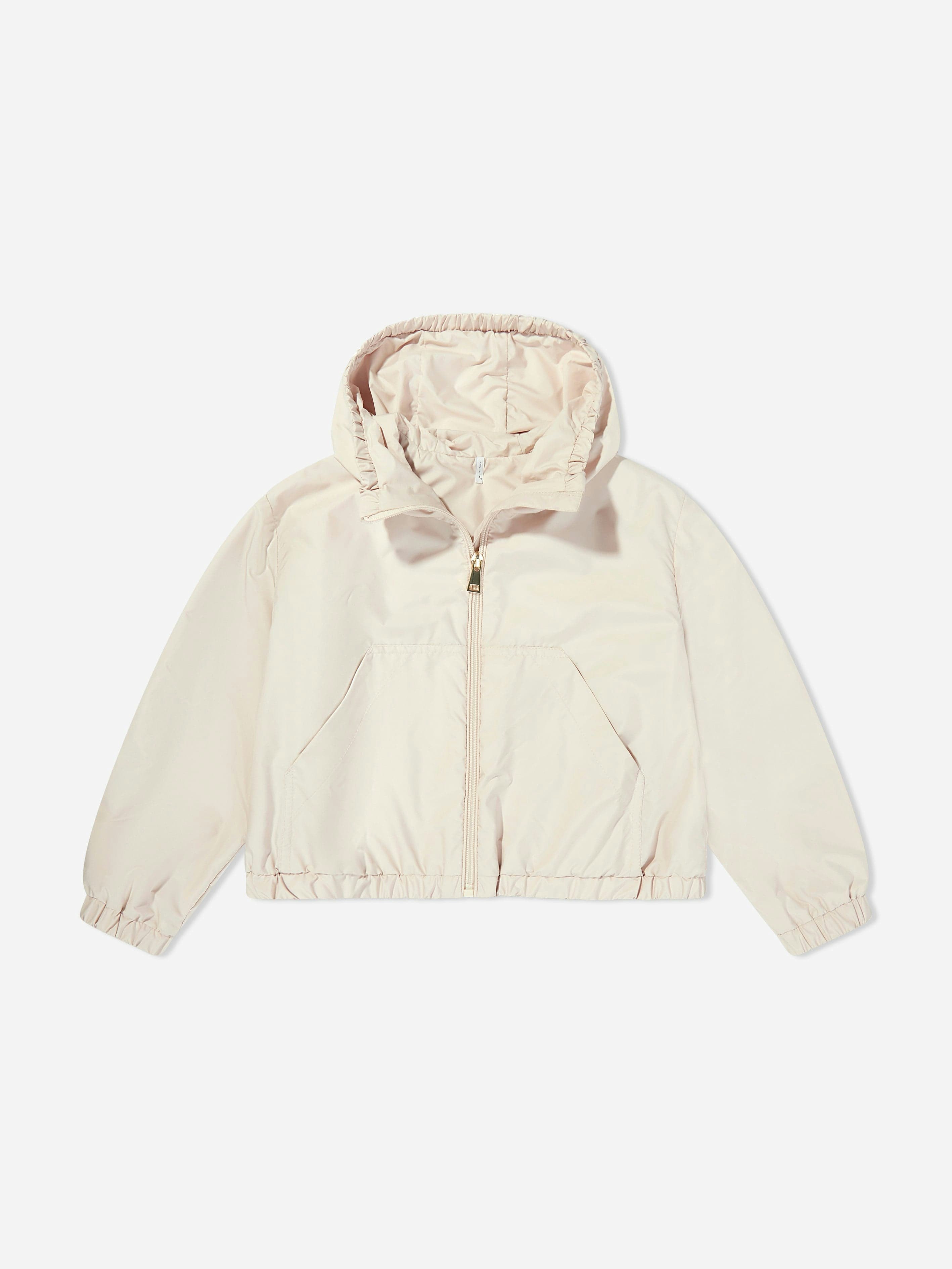 Moncler Enfant Girls Pink Saria Jacket In - 8 Yrs