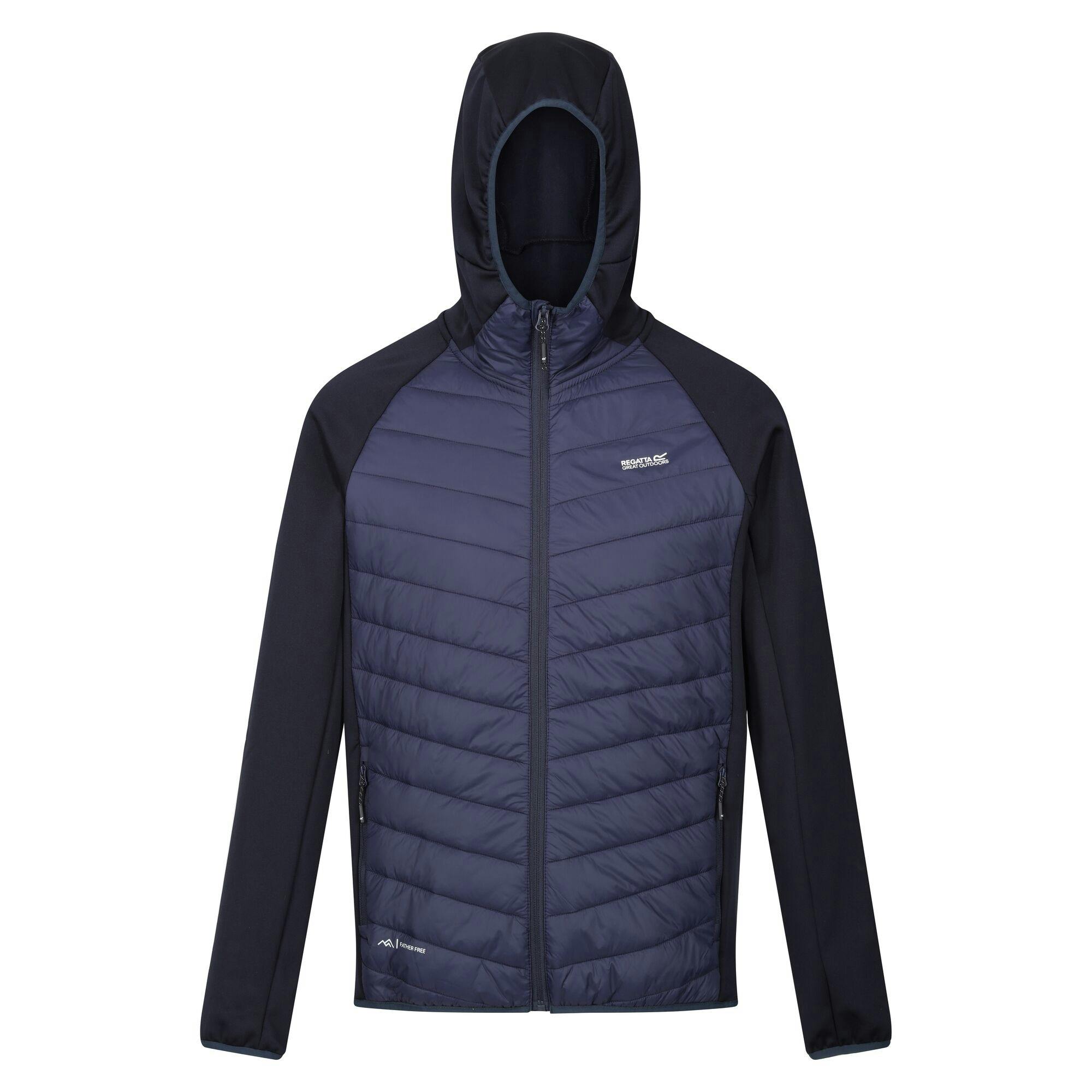 Regatta Men's Andreson Viii Hybrid Jacket - Navy - M - Navy - 90% Polyester/10% Elastane