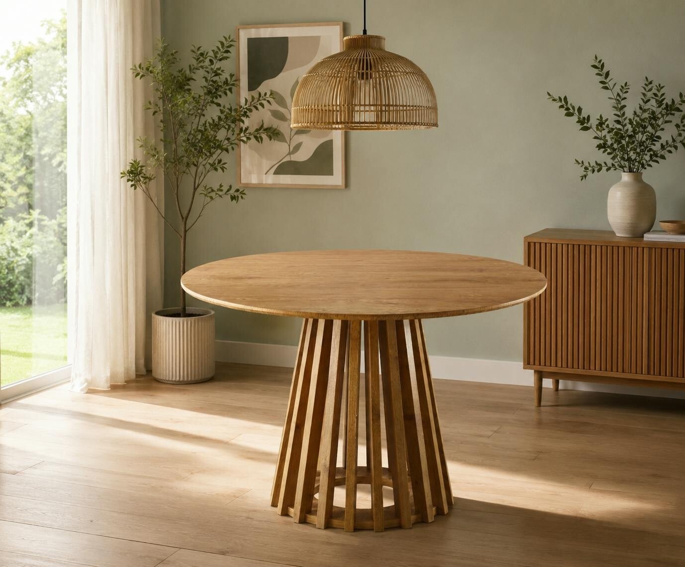 Rackhams Kayci Dining Table - Oak