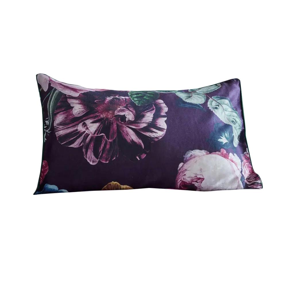 Rackhams Cordelia Floral Housewife Pillowcase (Pack Of 2) - Multicoloured - 50Cm X 75Cm - Multicoloured - 100% Cotton