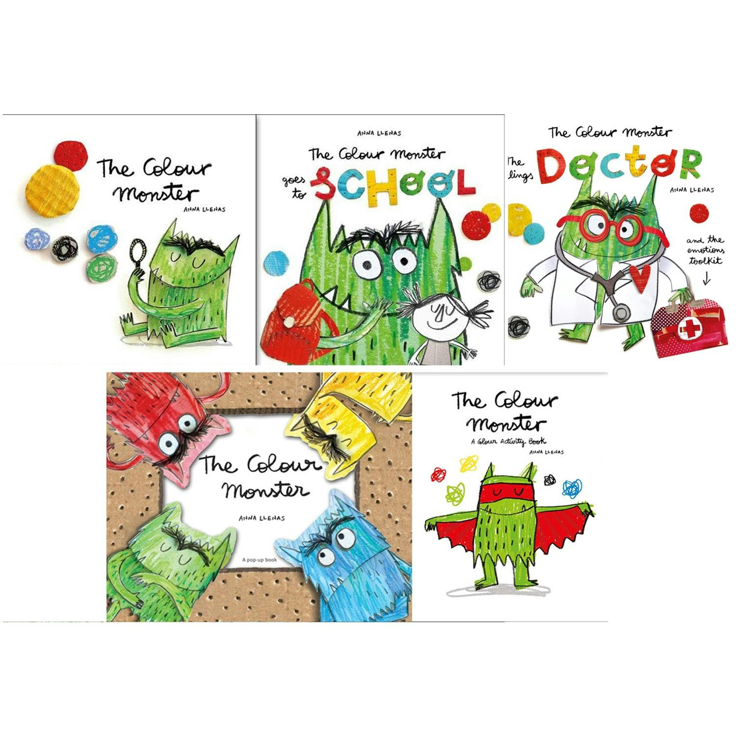 Anna Llenas The Colour Monster Collection 5 Books Set (The Colour  | Anna Llenas - Image 4