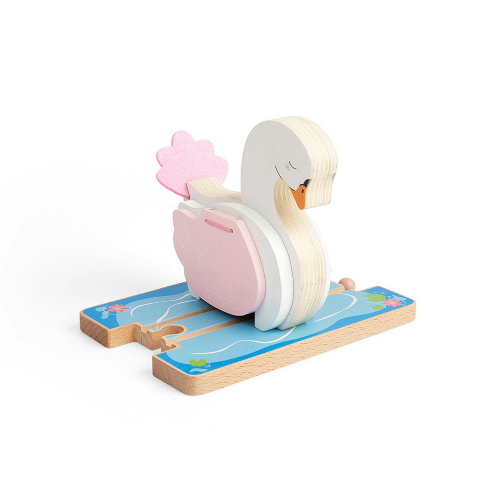 Bigjigs Rail Pink Swan Tunnel