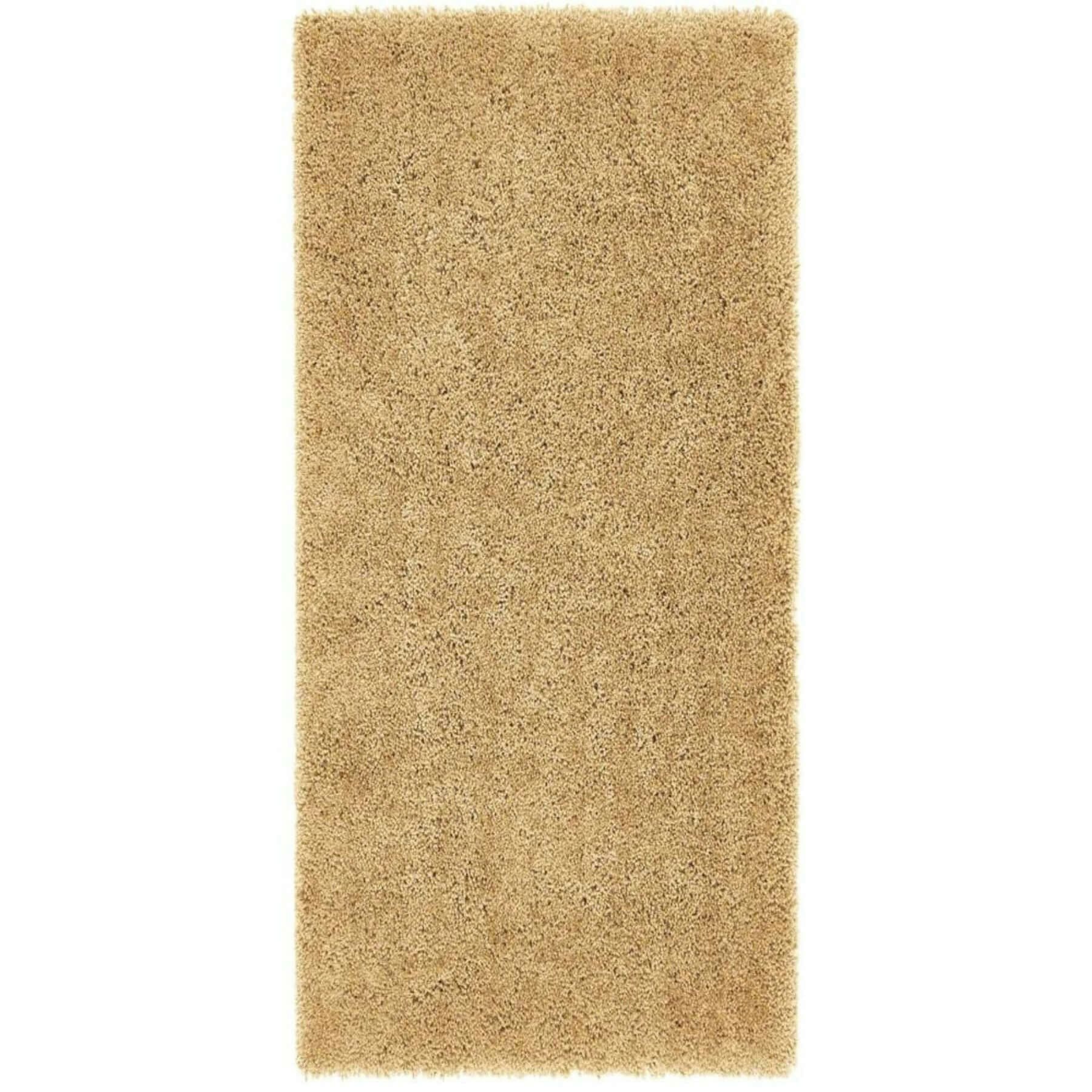 The Rugs Chicago Ochre Shaggy Rug - 67X200 Cm