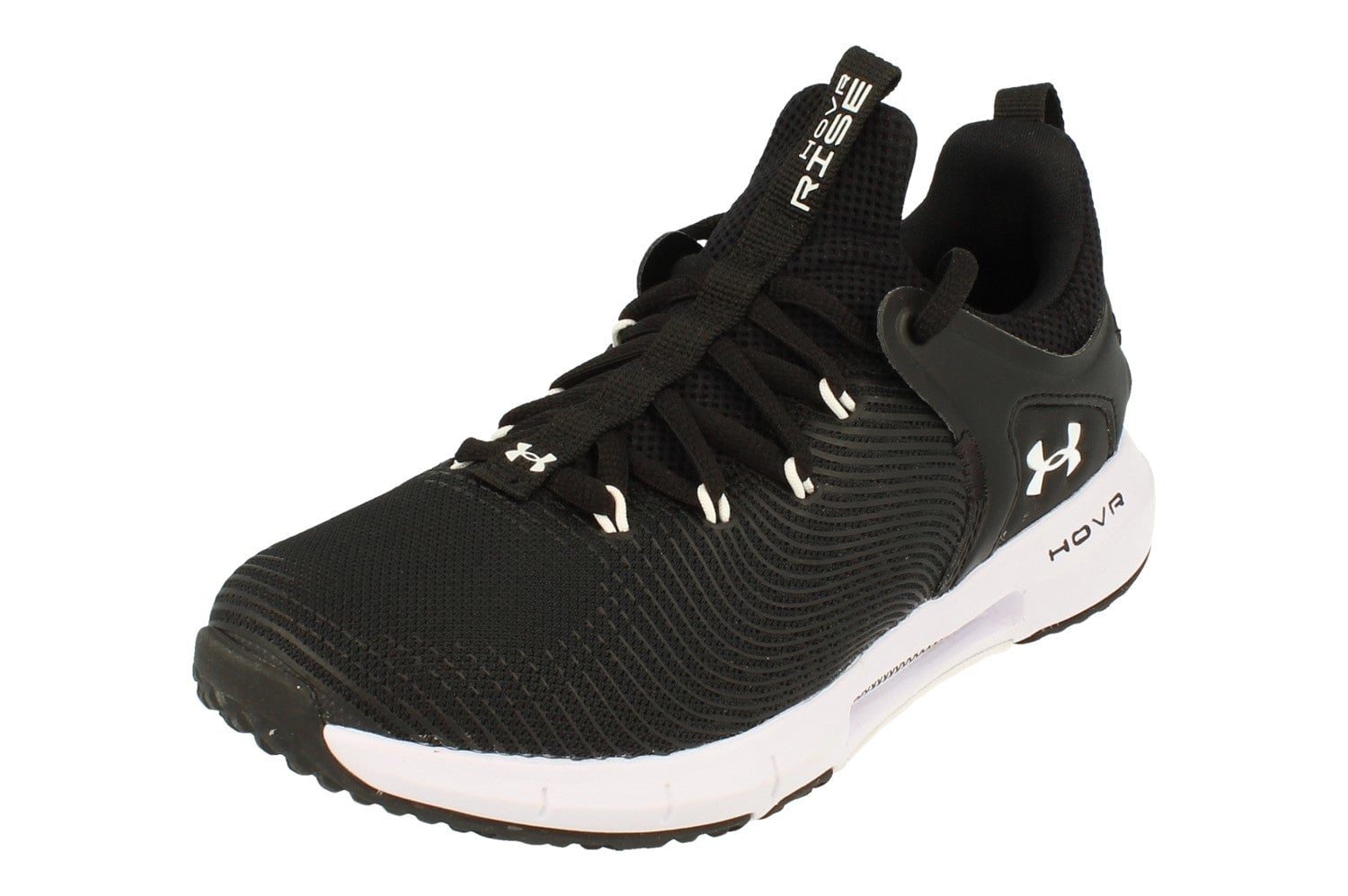Under Armour Women's White/Black Hovr Rise 3023010 001 - Uk 5.5 | Us 8 | Eu 39