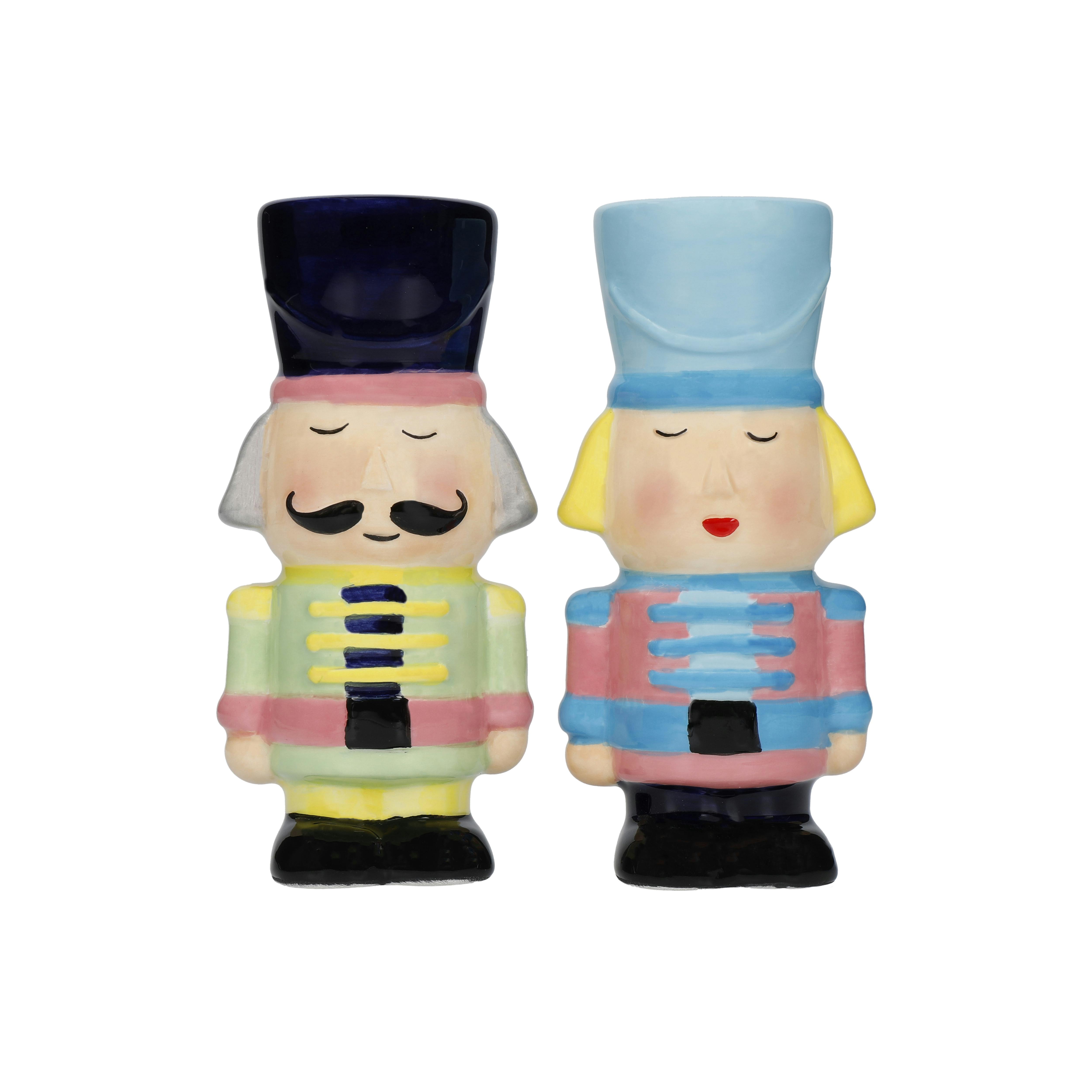 Rackhams The Nutcracker Collection Salt And Pepper Shakers - Multicolour - Ceramic - Salt And Pepper Mills