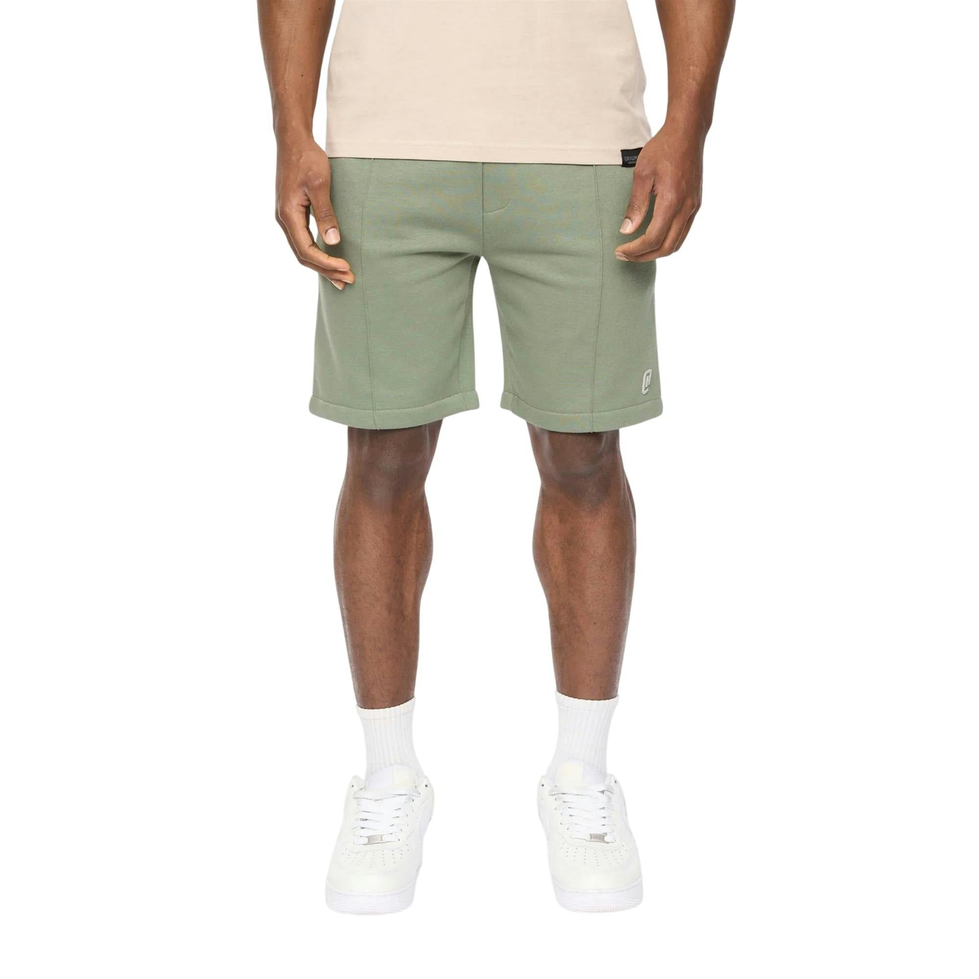 Crosshatch Men's Bardon Casual Shorts - Olive - Xl - Olive - 60% Cotton/40% Polyester