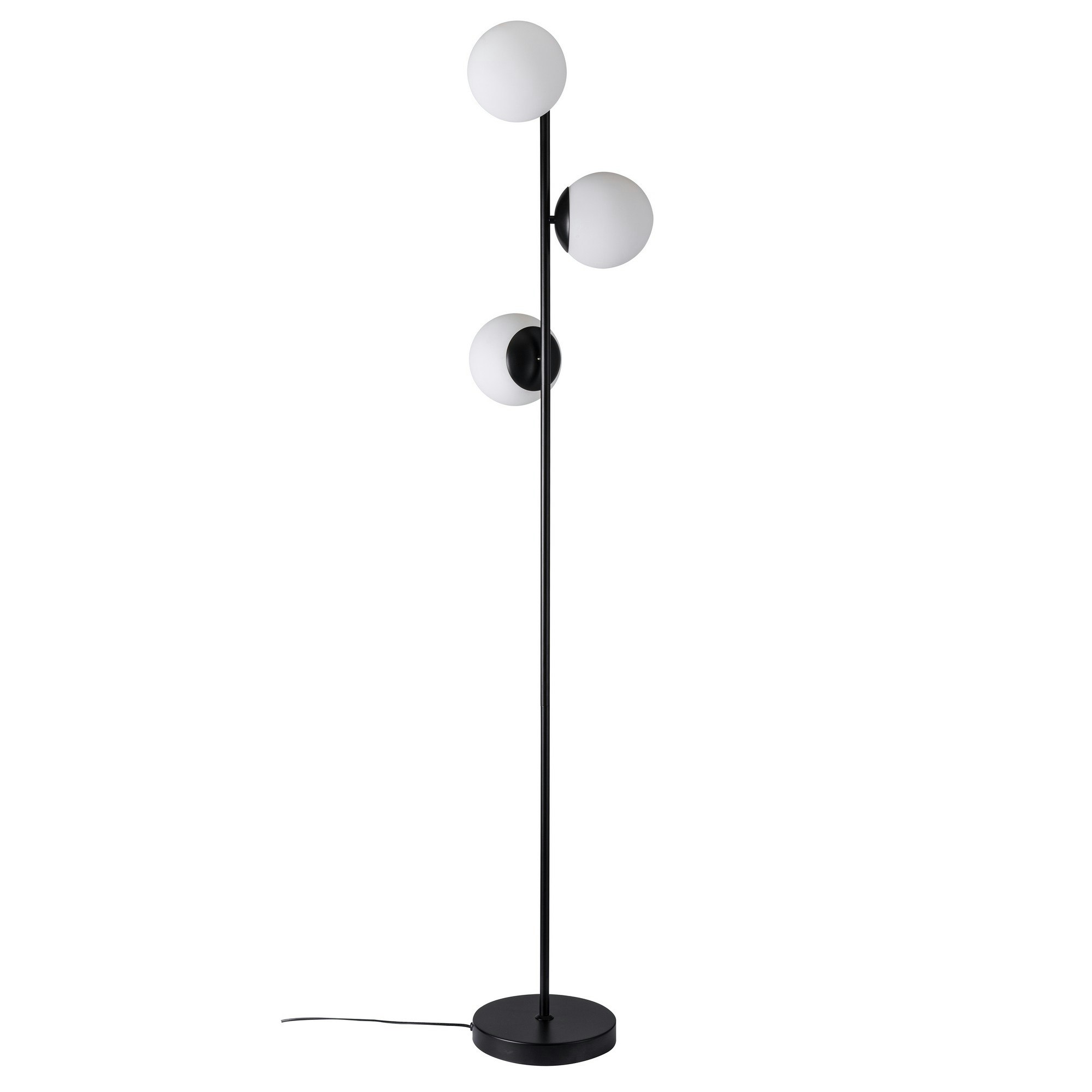 Rackhams Black Lilly | Floor Lamp | - Metal - 1