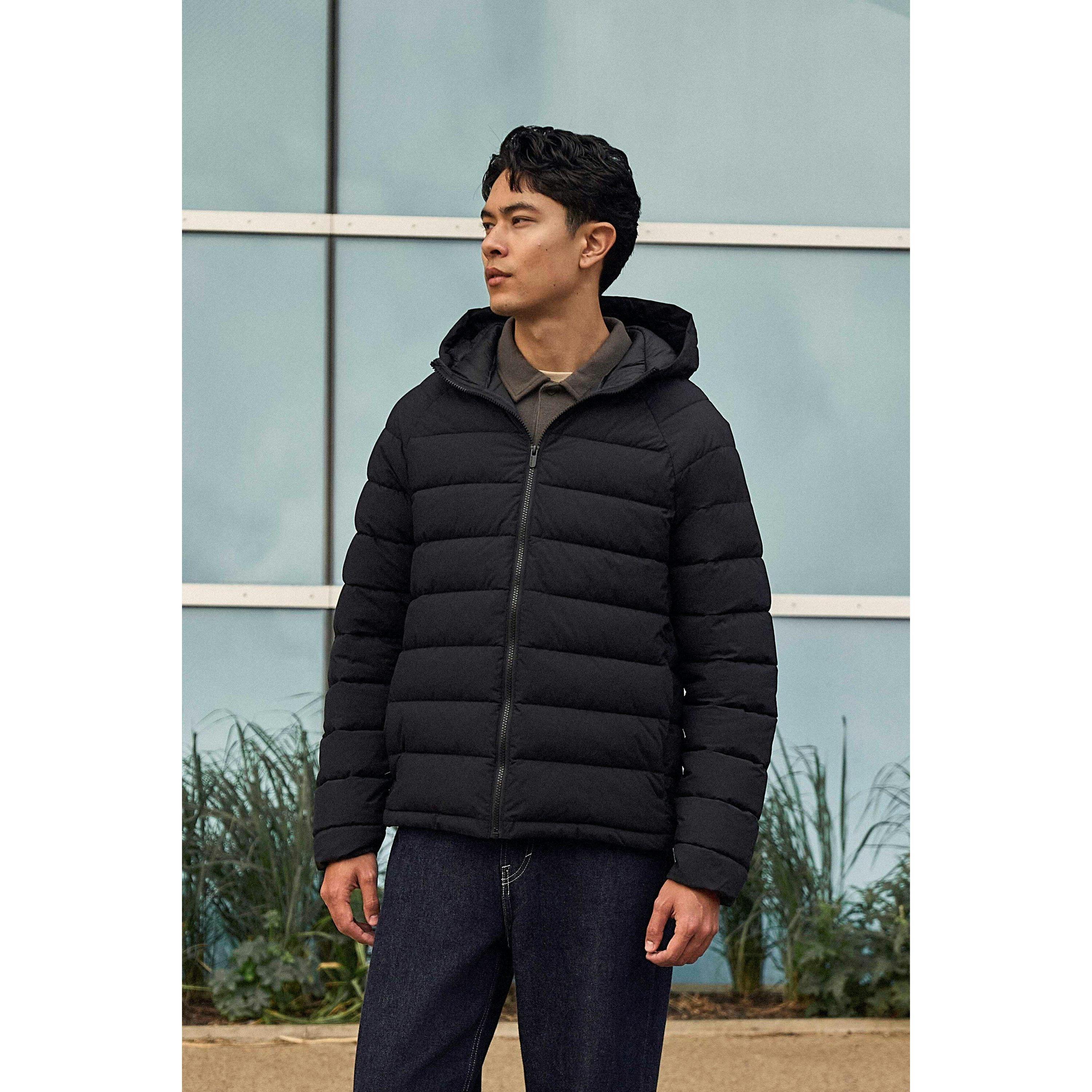 Animal Men's Light/Black Cloud Cosi Padded Jacket - Xl - 100% Mixed