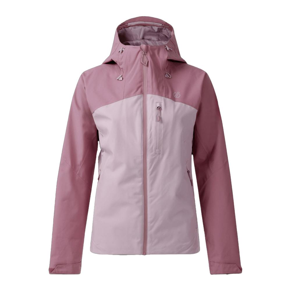 Dare 2B Women's Mauve Torrek Iii Jacket - Dusky Orchid/ Shadow - 10 Uk - Dusky Orchid/ Shadow - 100% Recycled Polyester
