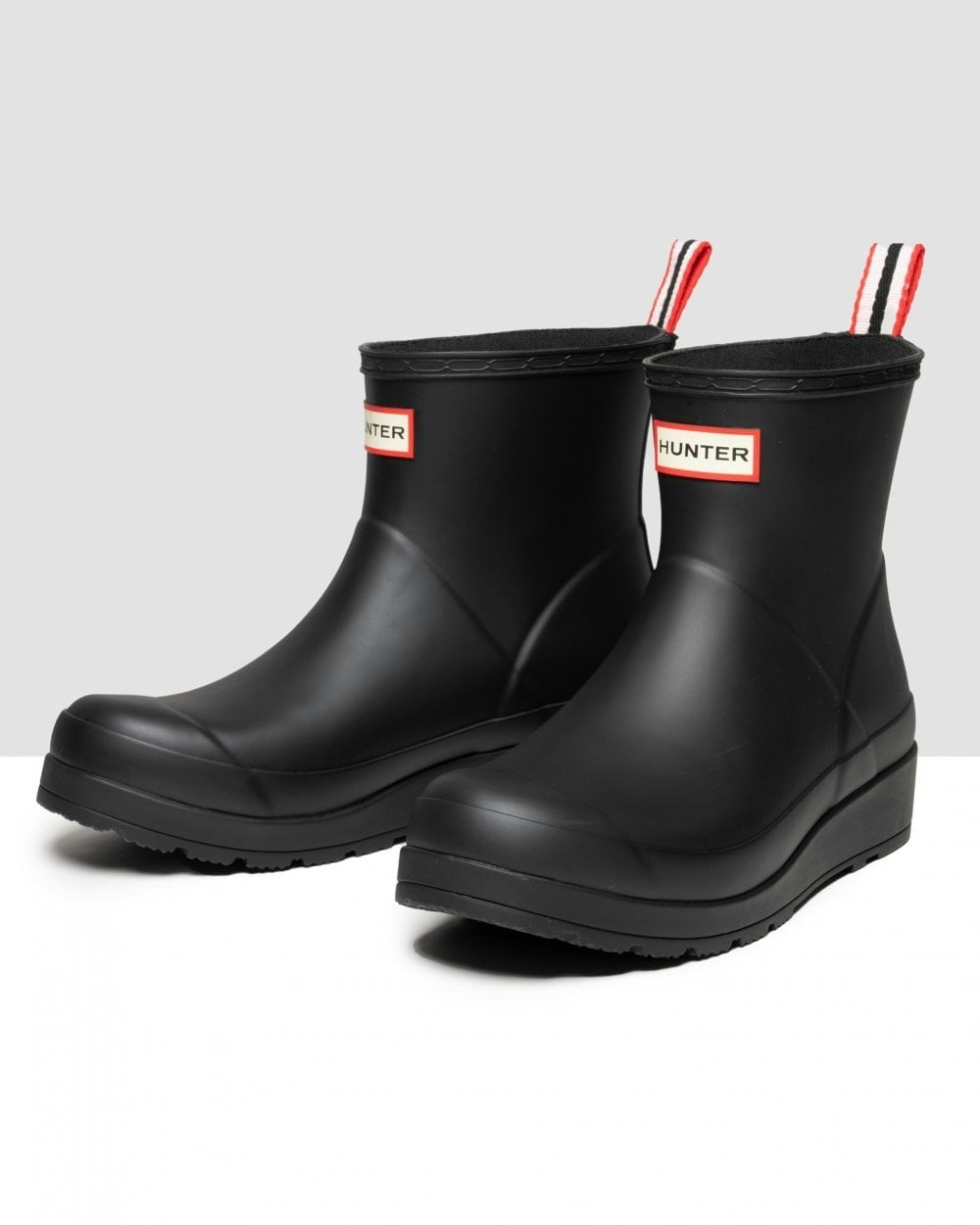 Hunter Women's Black Original Play Short Boots - Uk9 Eu43 Us11