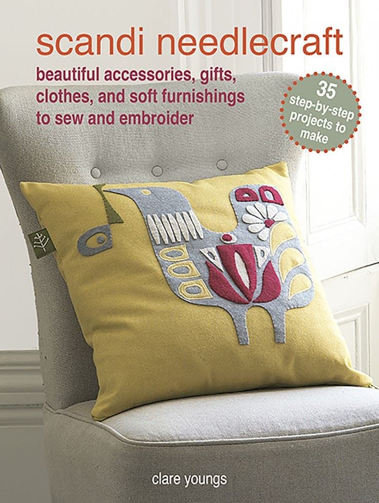 Scandi Needlecraft: 35 Step-By-Step Projects To Make : Beautiful Accessories, Gifts, Clothes, And Soft Furnishings To Sew And Embroider Clare Youngs - Image 9