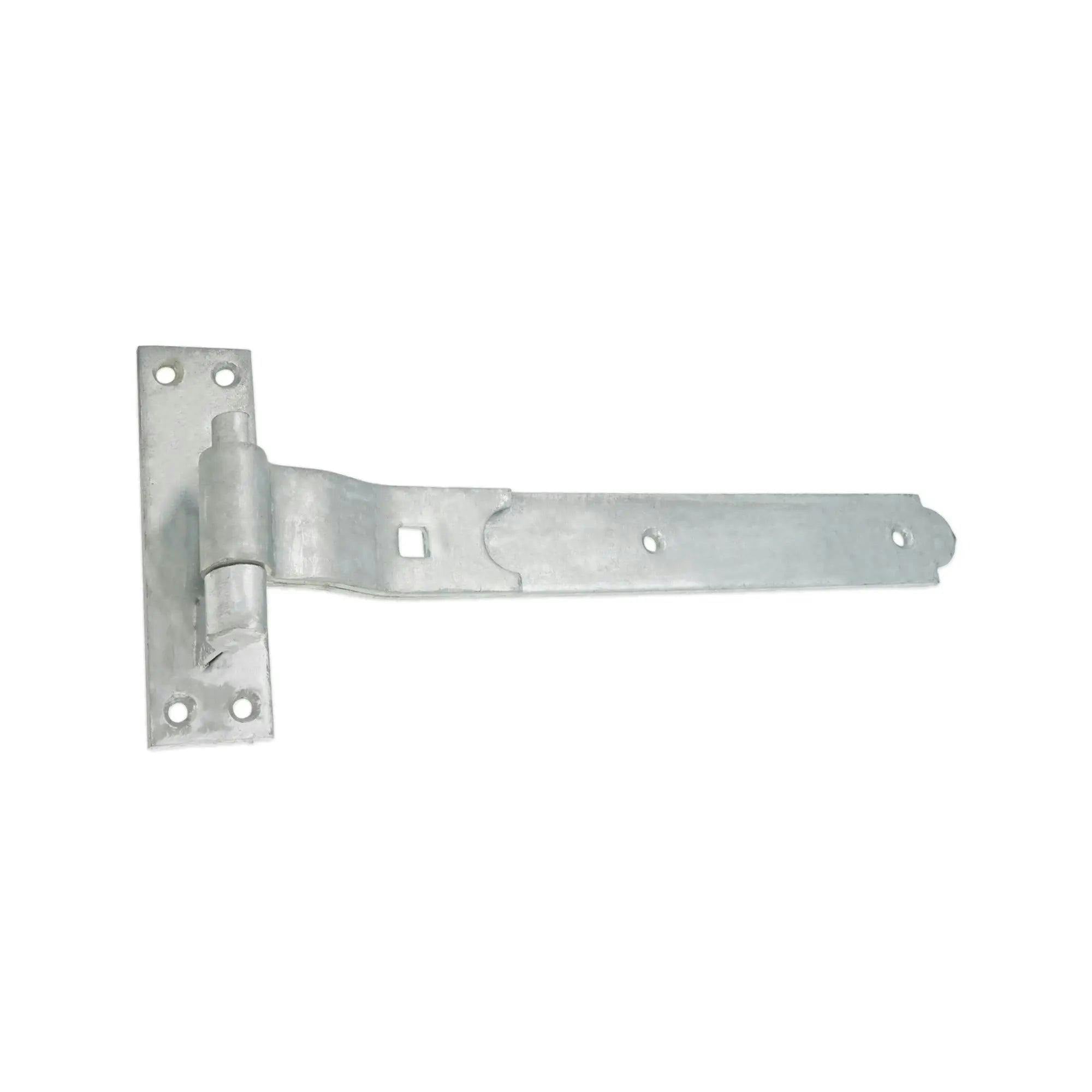 B&Q - Hook And Band Hinge (2)- Cranked 12"300mm Zinc - Image 2