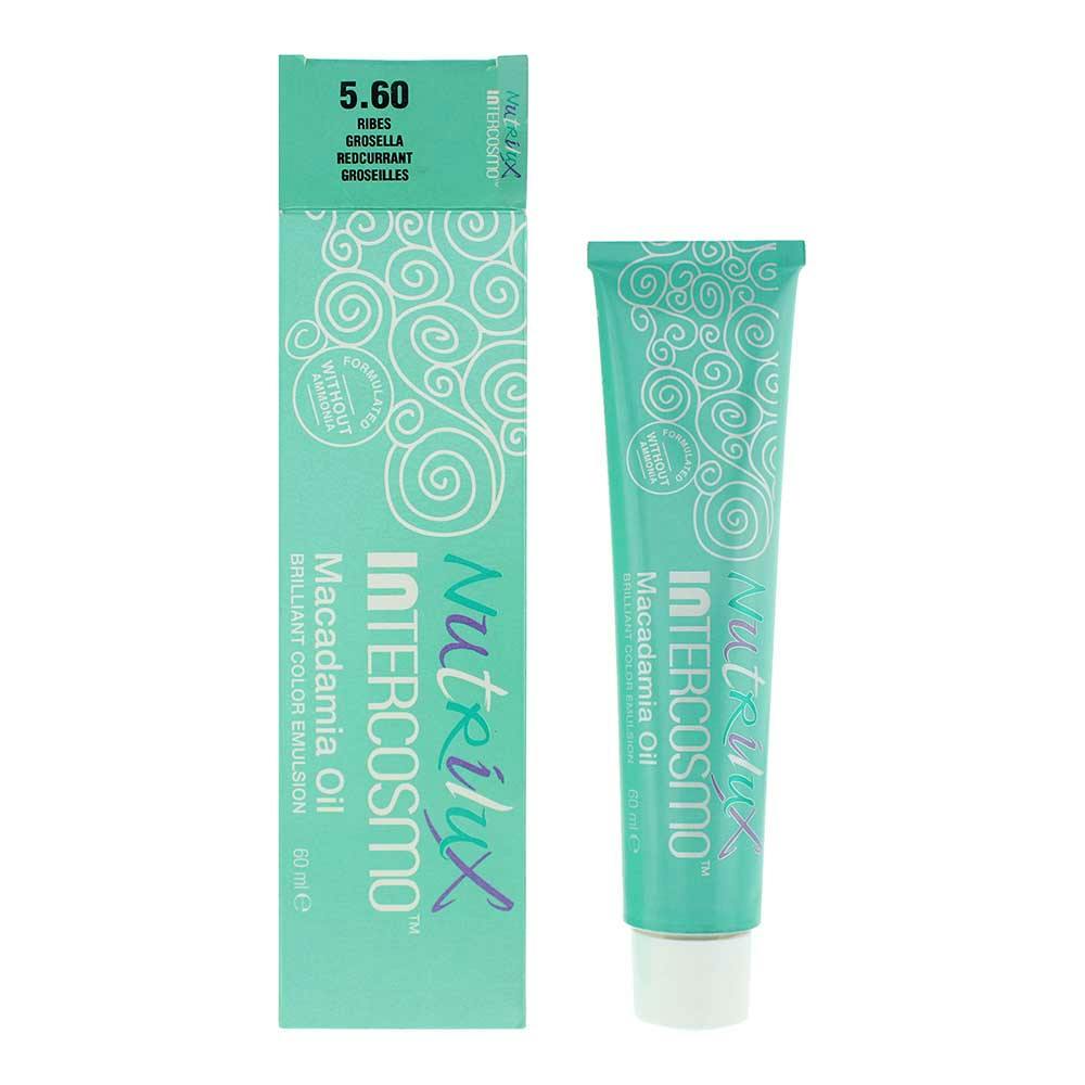 Intercosmo Nutrilux Macadamia Oil 5.60 Grosella Hair Colour 60Ml For Women - Image 5
