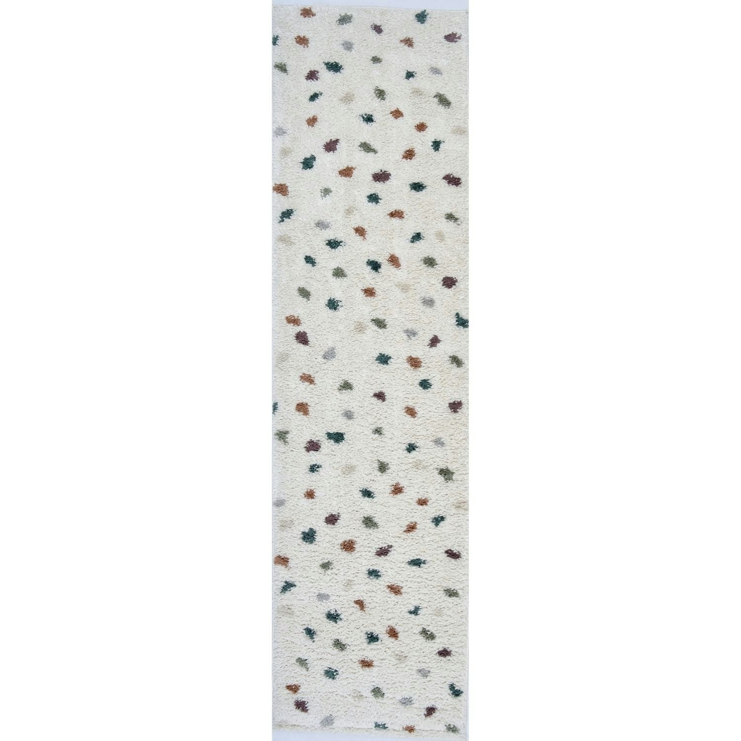 The Rugs Moodi Shaggy Multicolour Jubile Rug - 80X300 Cm